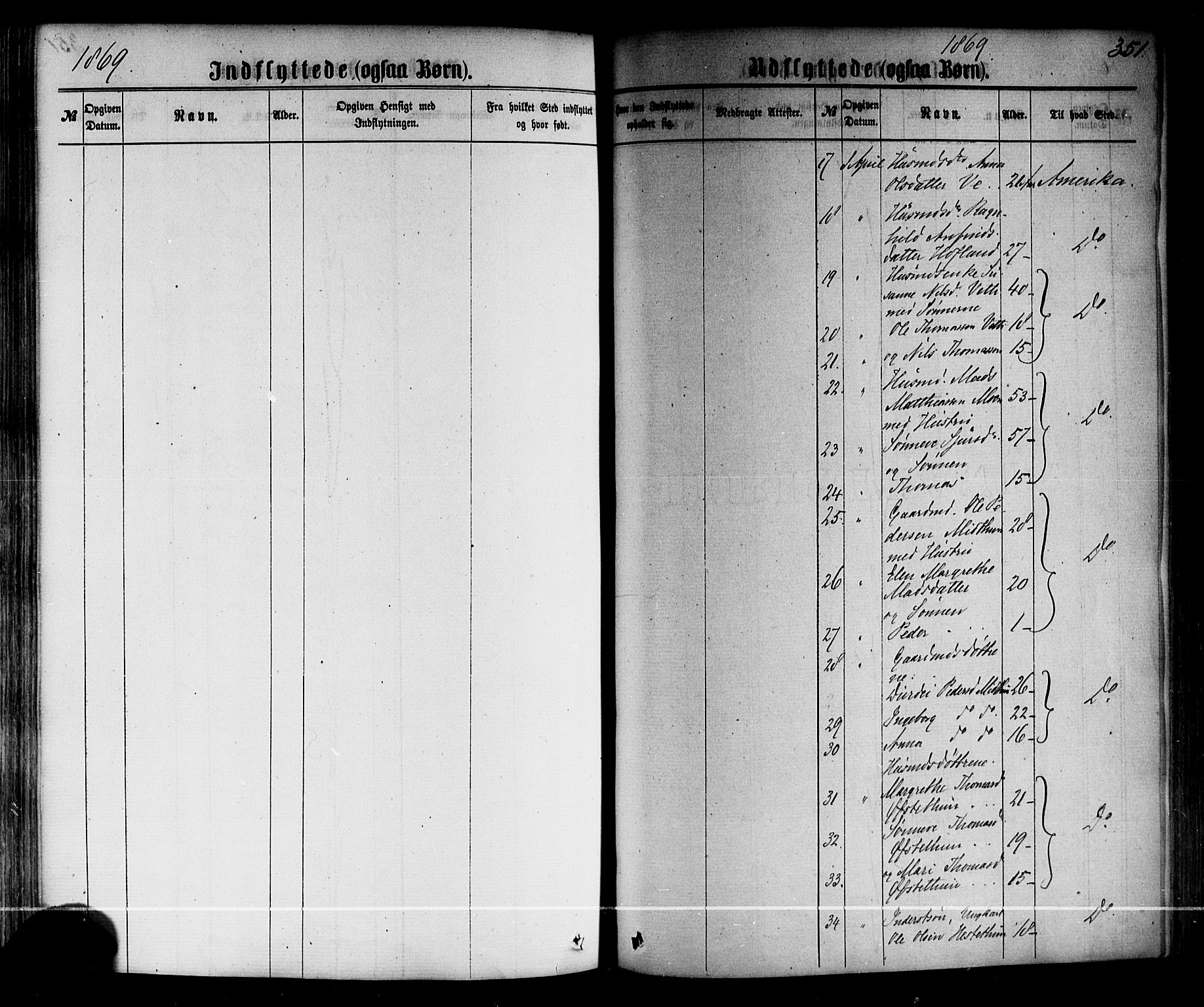 Årdal sokneprestembete, SAB/A-81701: Parish register (official) no. A 3, 1863-1886, p. 351