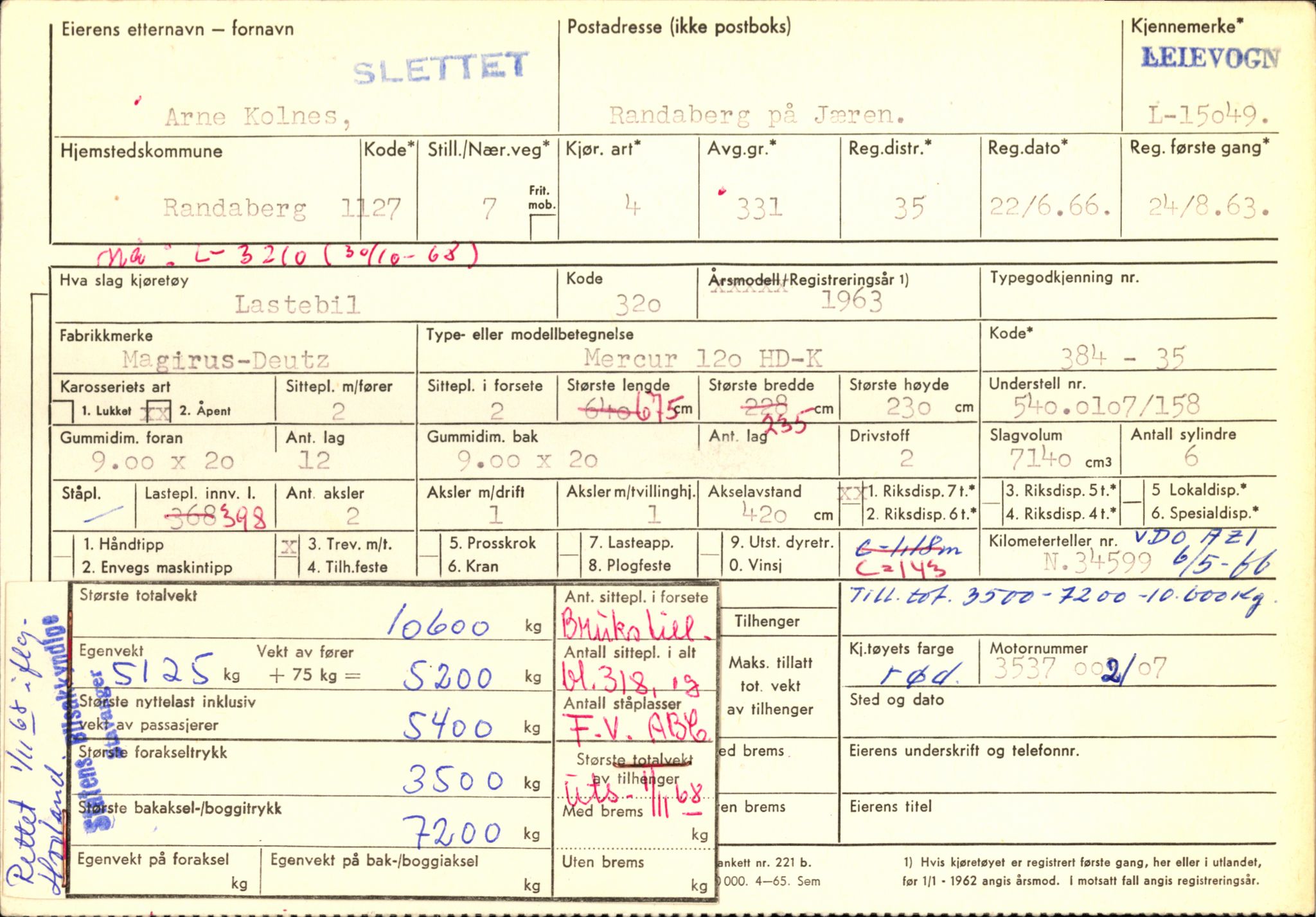 Stavanger trafikkstasjon, AV/SAST-A-101942/0/F/L0027: L-14600 - L-15149, 1930-1971, p. 1523