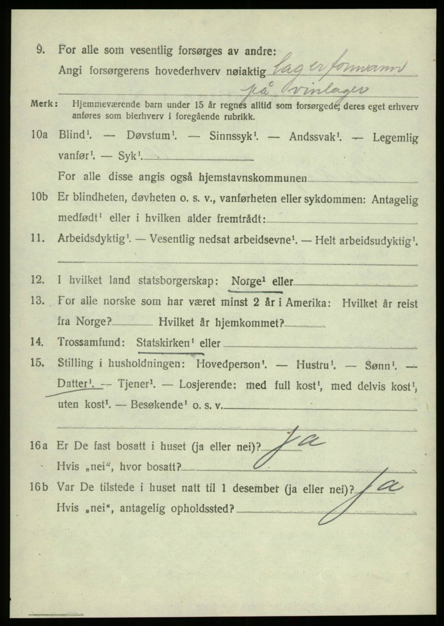 SAB, 1920 census for Askøy, 1920, p. 6487