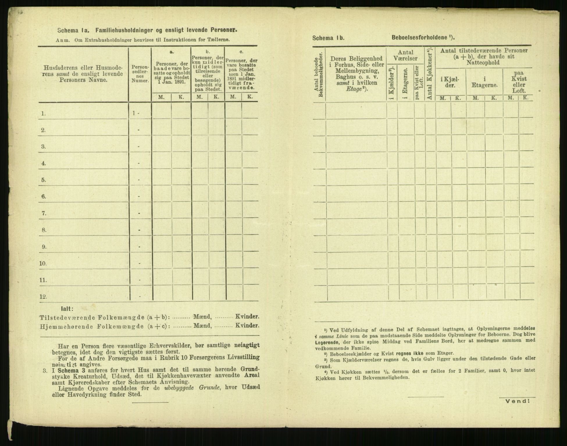 RA, 1891 census for 0806 Skien, 1891, p. 1127