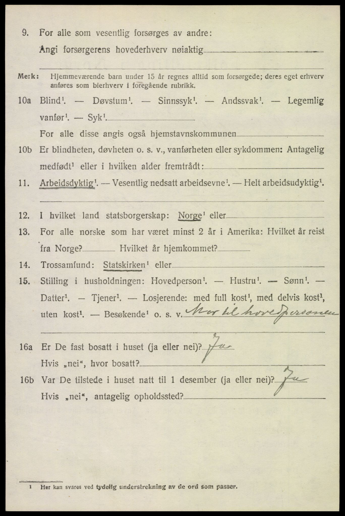 SAH, 1920 census for Nord-Odal, 1920, p. 6818