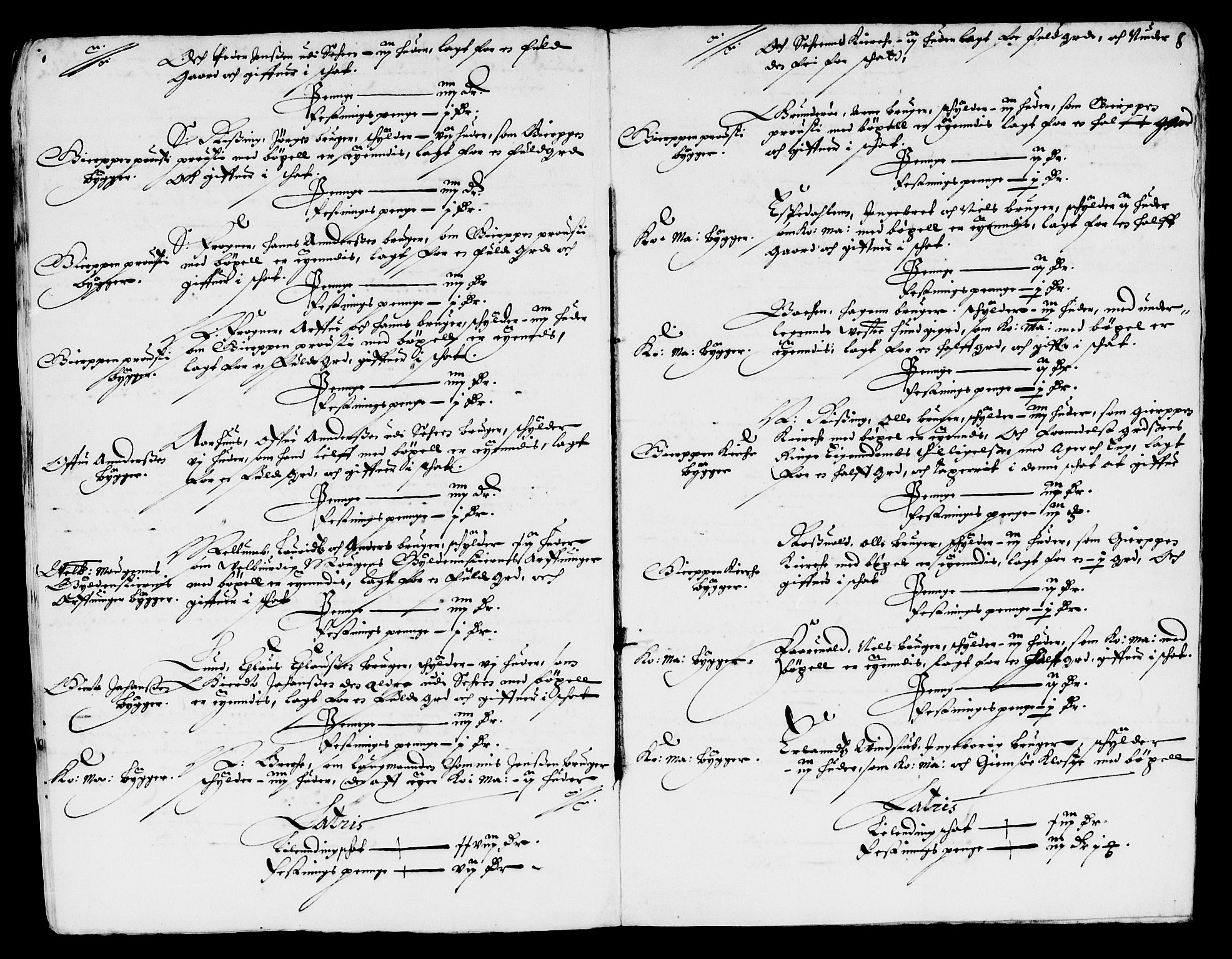 Rentekammeret inntil 1814, Reviderte regnskaper, Lensregnskaper, AV/RA-EA-5023/R/Rb/Rbp/L0041: Bratsberg len, 1654-1656
