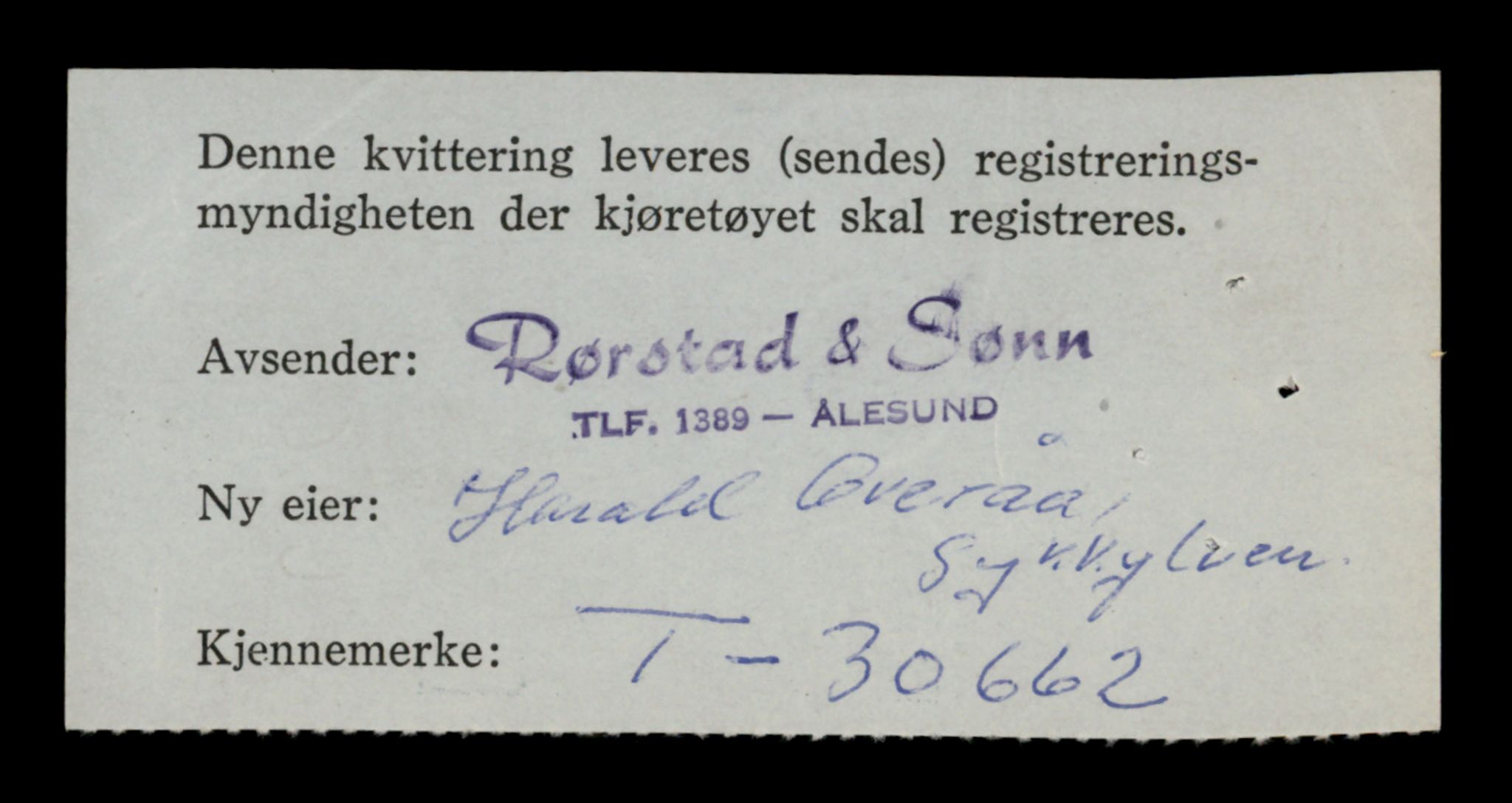 Møre og Romsdal vegkontor - Ålesund trafikkstasjon, SAT/A-4099/F/Fe/L0035: Registreringskort for kjøretøy T 12653 - T 12829, 1927-1998, p. 1345