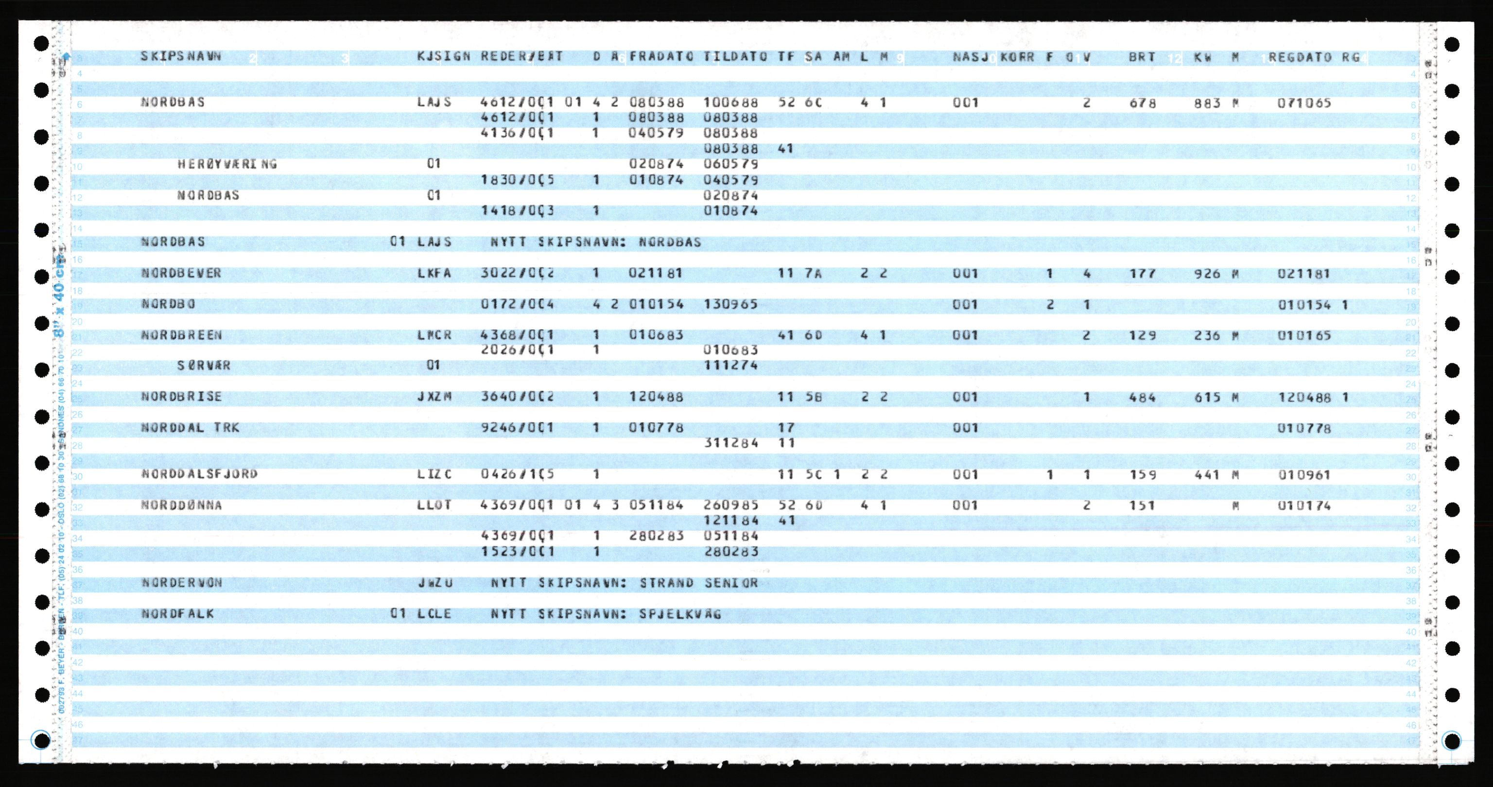 Direktoratet for sjømenn, AV/RA-S-3545/K/Ka, 1972-1988, p. 525