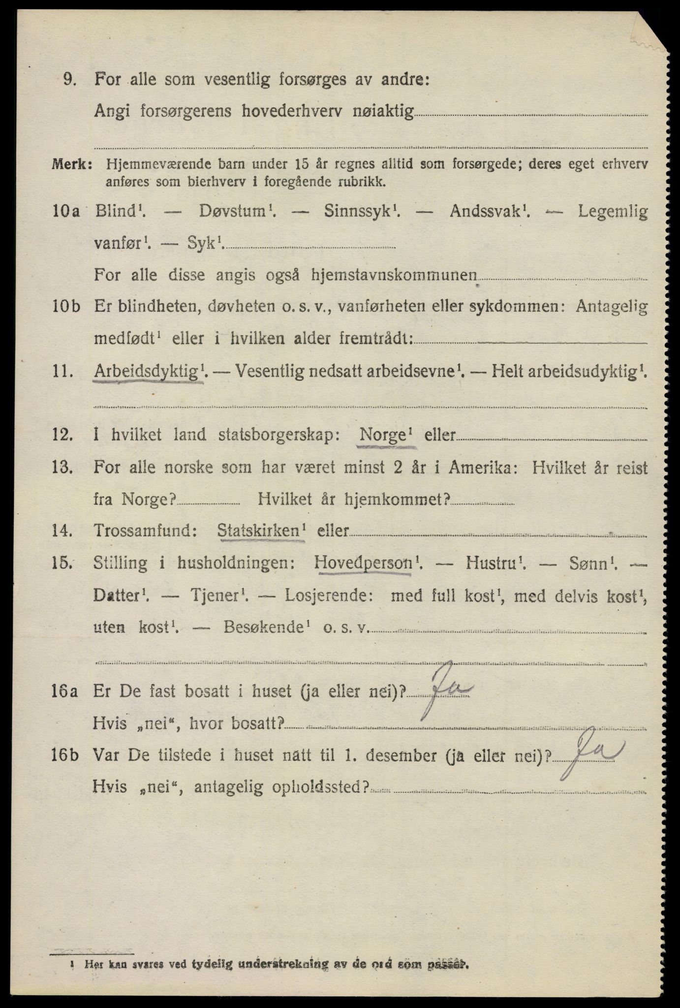 SAO, 1920 census for Glemmen, 1920, p. 4132