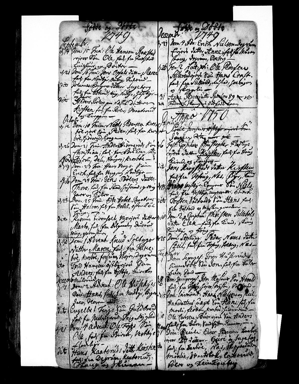 Enebakk prestekontor Kirkebøker, AV/SAO-A-10171c/F/Fa/L0001: Parish register (official) no. I 1, 1719-1754