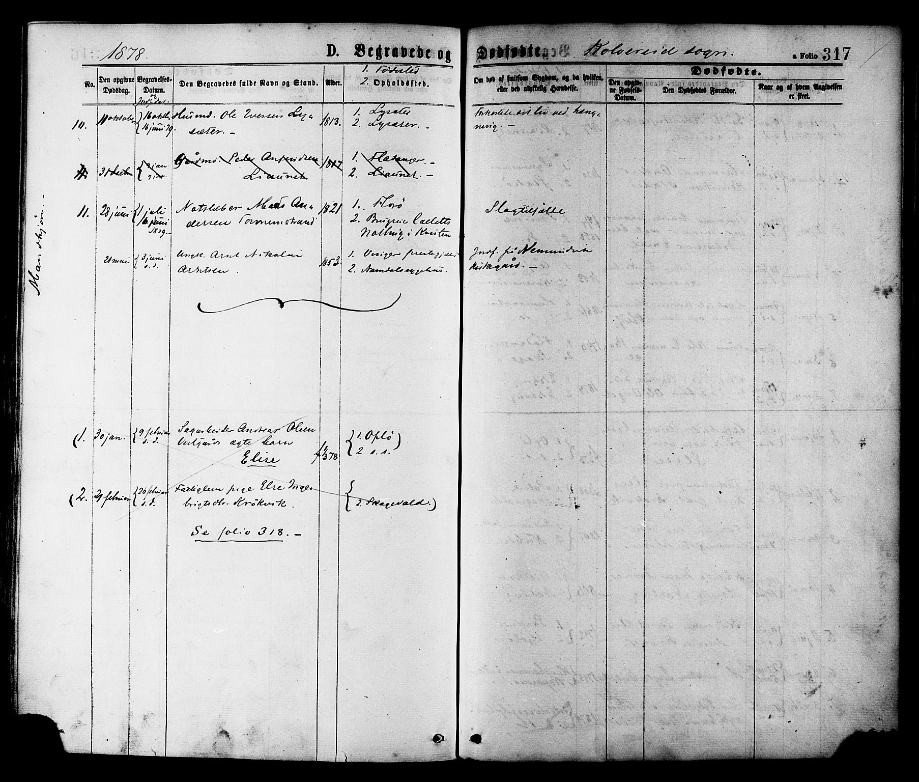 Ministerialprotokoller, klokkerbøker og fødselsregistre - Nord-Trøndelag, AV/SAT-A-1458/780/L0642: Parish register (official) no. 780A07 /1, 1874-1885, p. 317