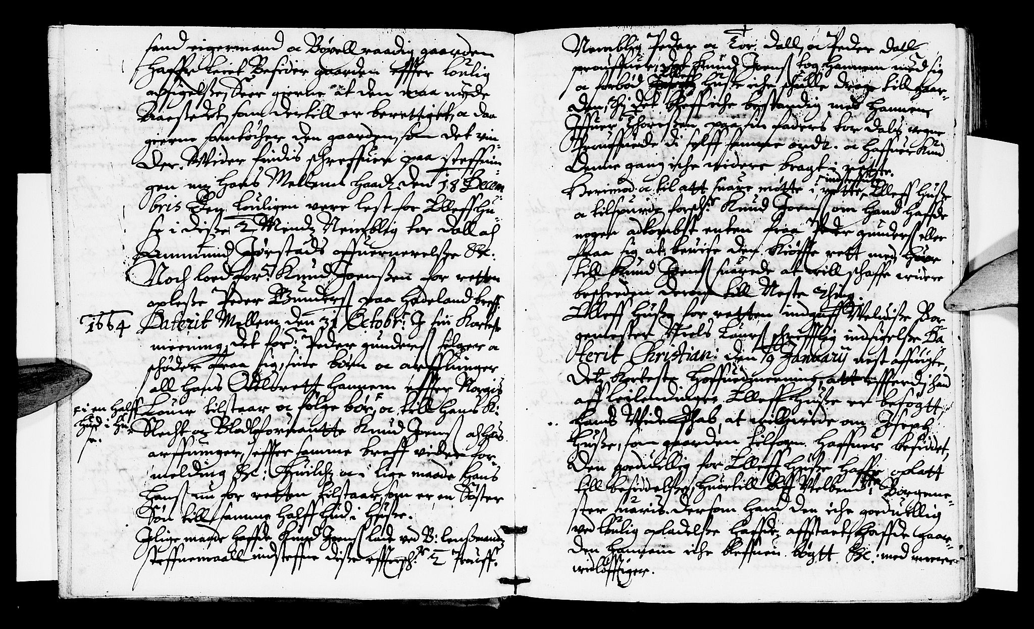 Sorenskriverier i Gudbrandsdalen, SAH/TING-036/G/Gb/Gbb/L0002: Tingbok - Sør-Gudbrandsdal, 1665, p. 4b-5a