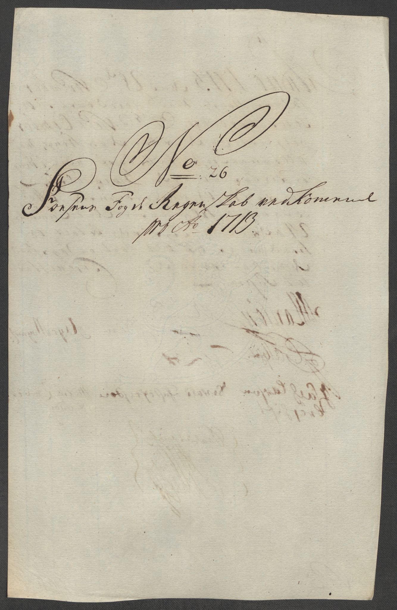 Rentekammeret inntil 1814, Reviderte regnskaper, Fogderegnskap, AV/RA-EA-4092/R57/L3861: Fogderegnskap Fosen, 1712-1713, p. 460