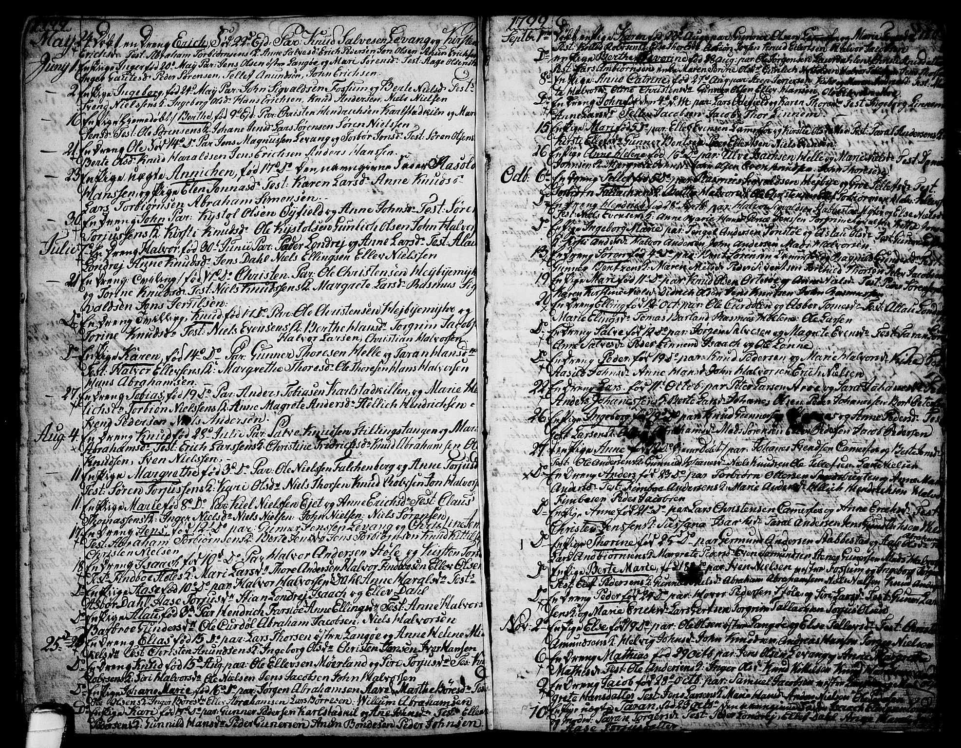 Sannidal kirkebøker, SAKO/A-296/F/Fa/L0002: Parish register (official) no. 2, 1767-1802, p. 160