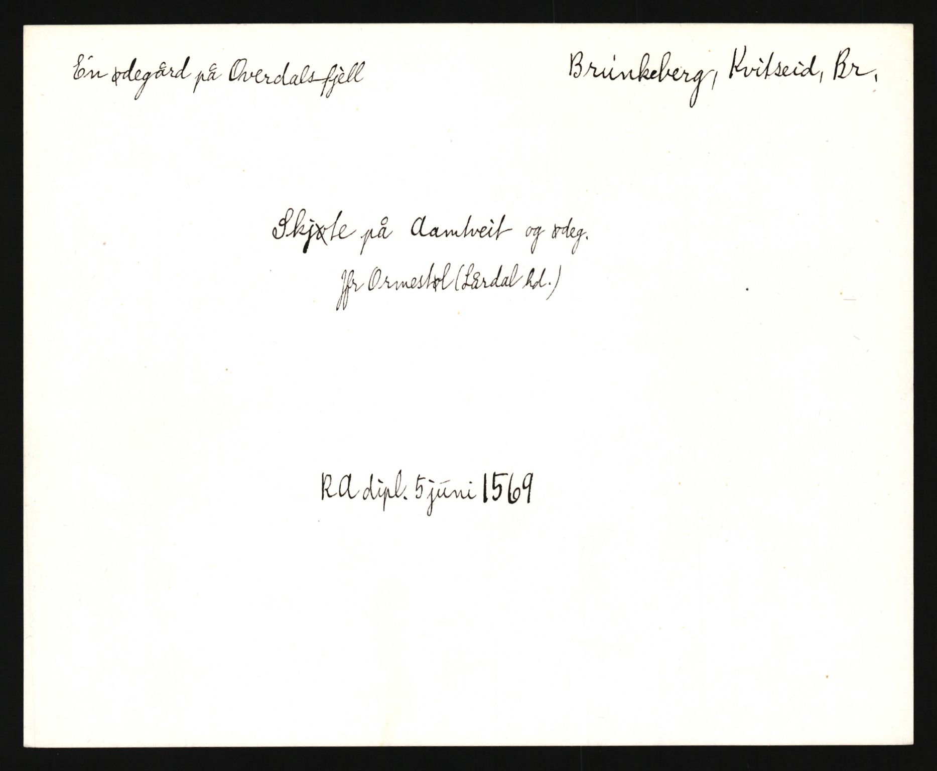 Riksarkivets diplomsamling, AV/RA-EA-5965/F35/F35e/L0021: Registreringssedler Telemark 2, 1400-1700, p. 621