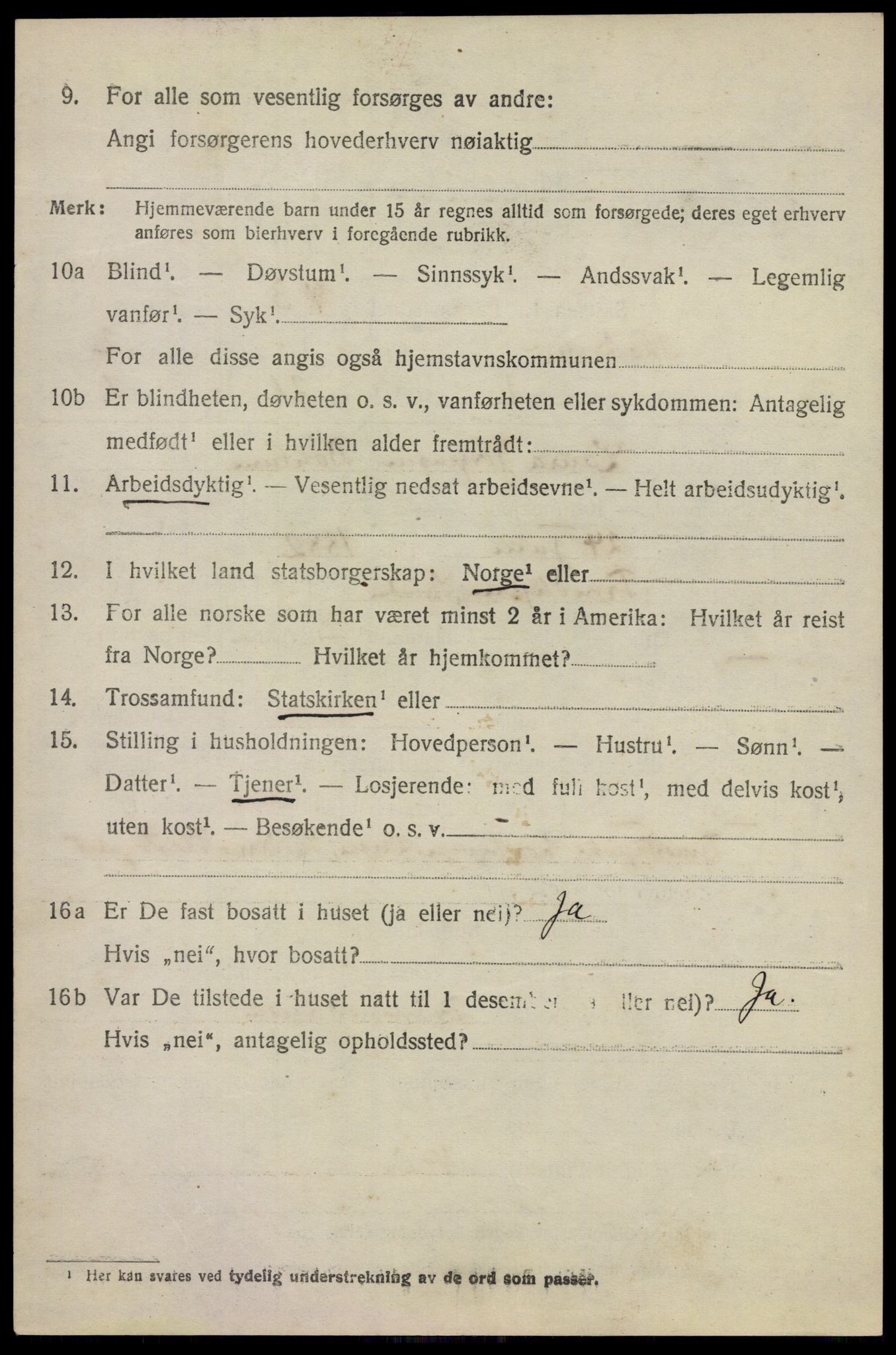 SAO, 1920 census for Skedsmo, 1920, p. 2480