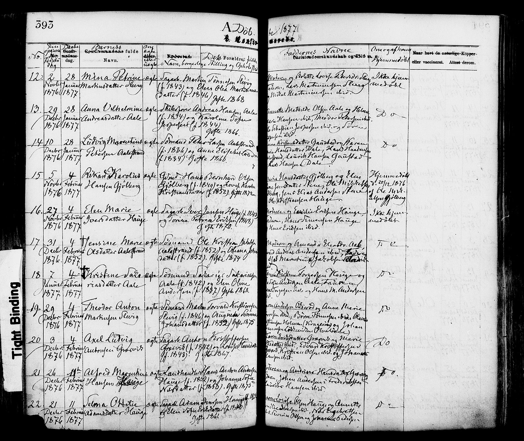 Onsøy prestekontor Kirkebøker, AV/SAO-A-10914/F/Fa/L0004: Parish register (official) no. I 4, 1861-1877, p. 393