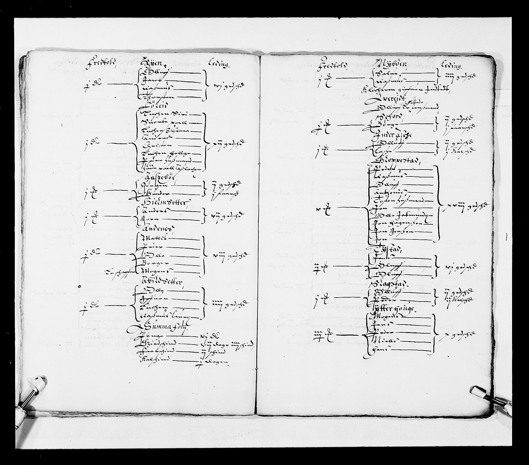 Stattholderembetet 1572-1771, AV/RA-EA-2870/Ek/L0024/0002: Jordebøker 1633-1658: / Jordebøker for Bergenhus len, 1644-1645, p. 127