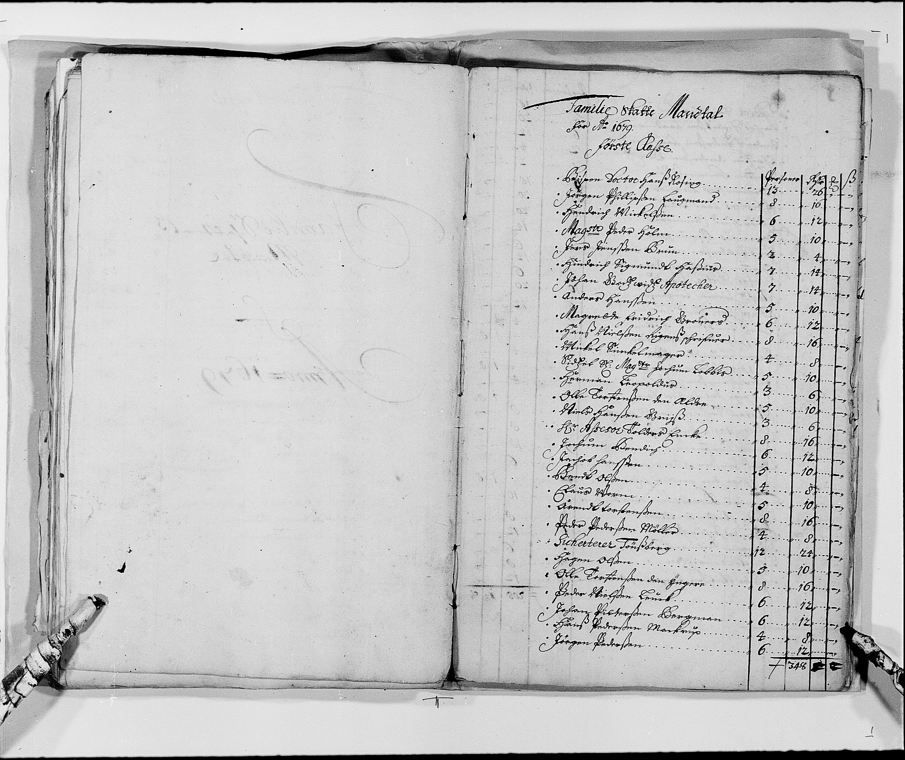 Rentekammeret inntil 1814, Reviderte regnskaper, Byregnskaper, RA/EA-4066/R/Re/L0058: [E3] Kontribusjonsregnskap (med Bragernes og Strømsø), 1675-1679, p. 188