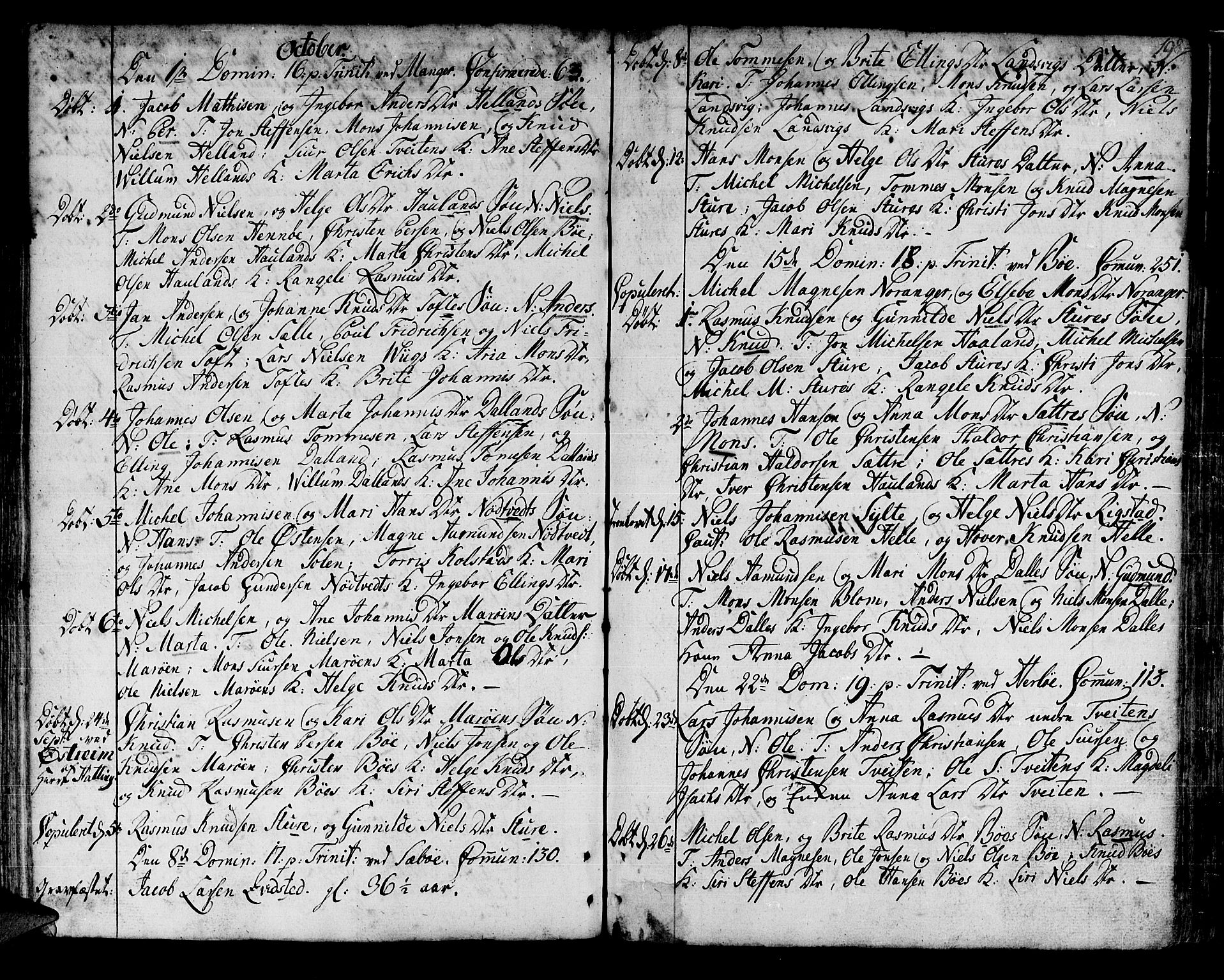 Manger sokneprestembete, AV/SAB-A-76801/H/Haa: Parish register (official) no. A 1, 1759-1791, p. 198