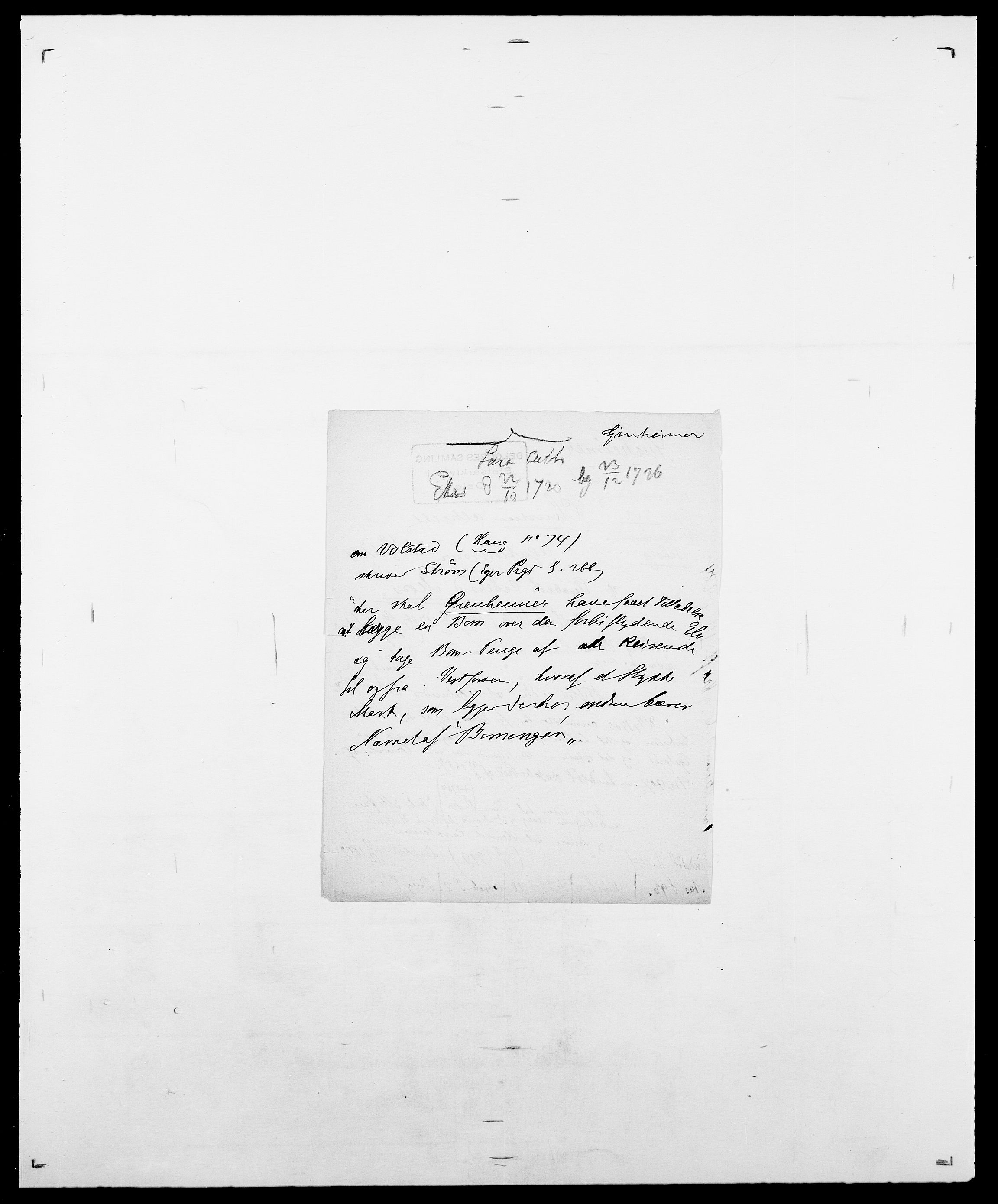 Delgobe, Charles Antoine - samling, SAO/PAO-0038/D/Da/L0014: Giebdhausen - Grip, p. 41