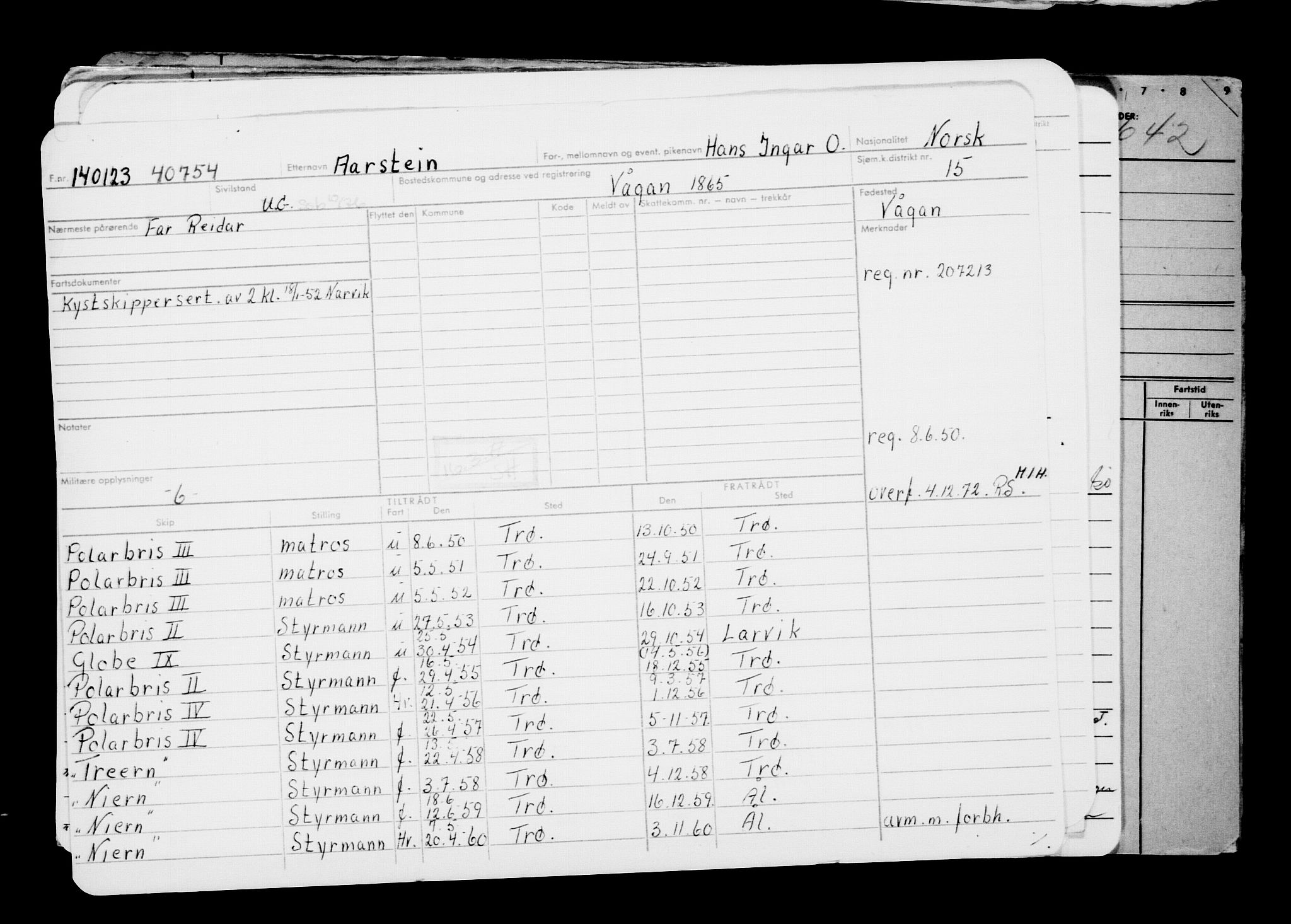 Direktoratet for sjømenn, AV/RA-S-3545/G/Gb/L0214: Hovedkort, 1923, p. 405