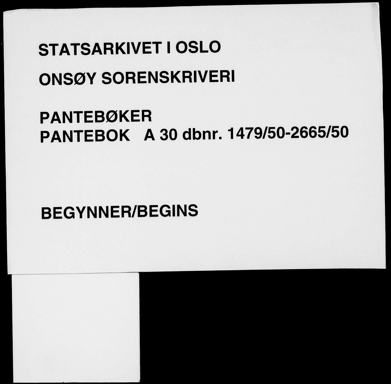 Onsøy sorenskriveri, SAO/A-10474/G/Ga/Gab/L0030: Mortgage book no. II A-30, 1950-1950