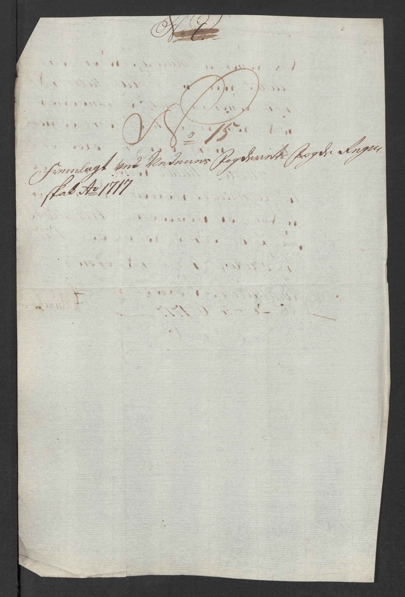 Rentekammeret inntil 1814, Reviderte regnskaper, Fogderegnskap, AV/RA-EA-4092/R39/L2326: Fogderegnskap Nedenes, 1717, p. 226