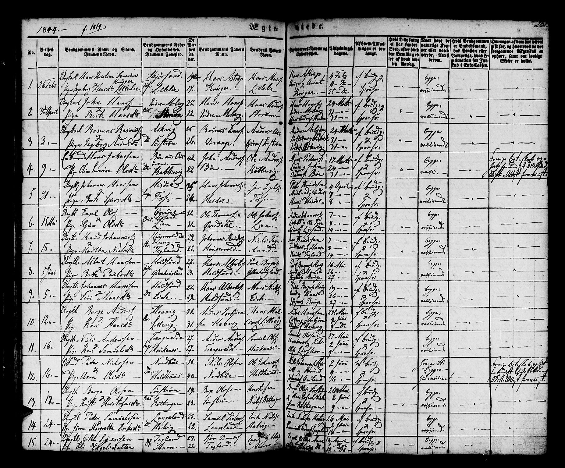 Os sokneprestembete, AV/SAB-A-99929: Parish register (official) no. A 15, 1839-1851, p. 262