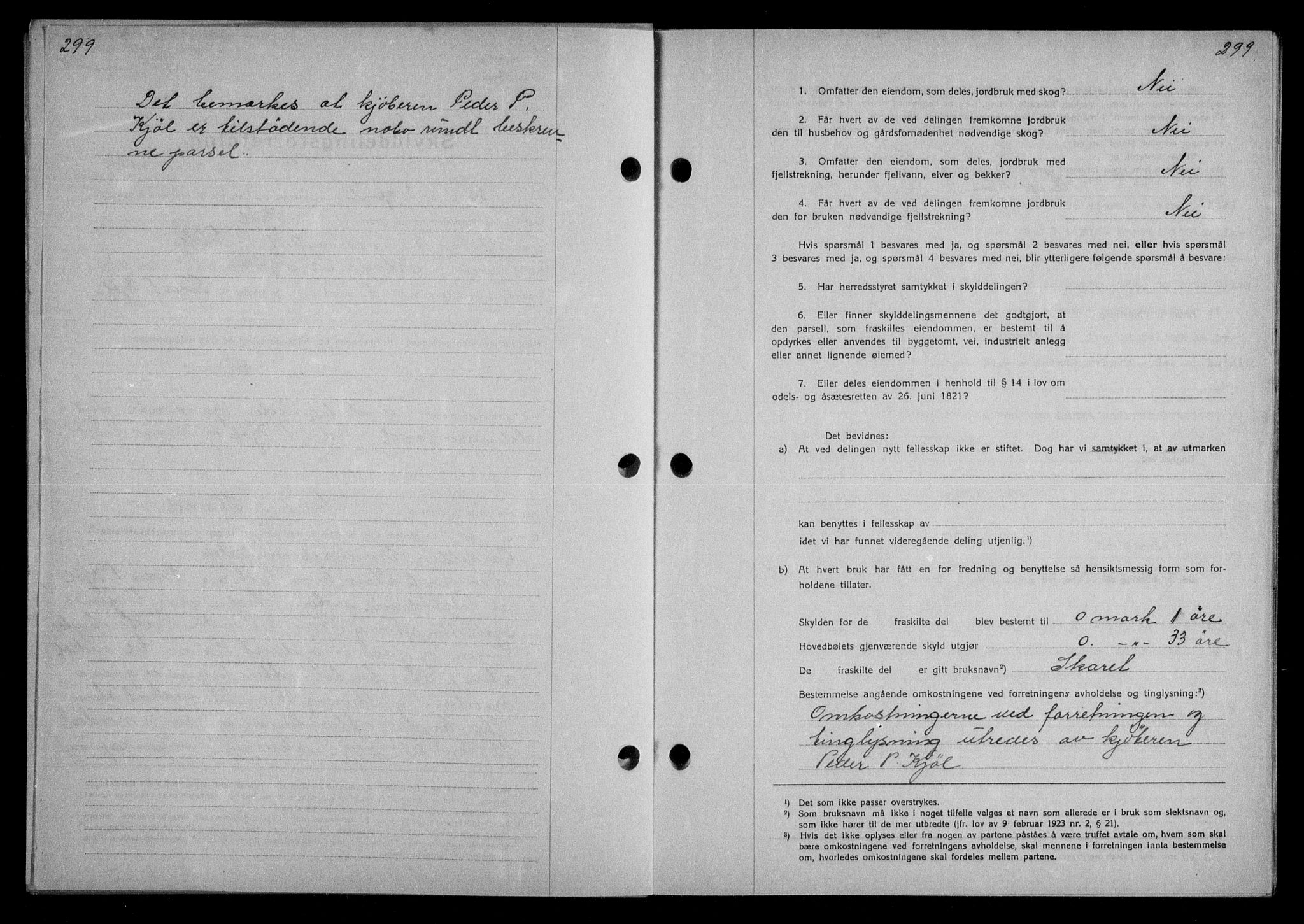 Nordmøre sorenskriveri, AV/SAT-A-4132/1/2/2Ca/L0088: Mortgage book no. 78, 1936-1936, Diary no: : 1165/1936