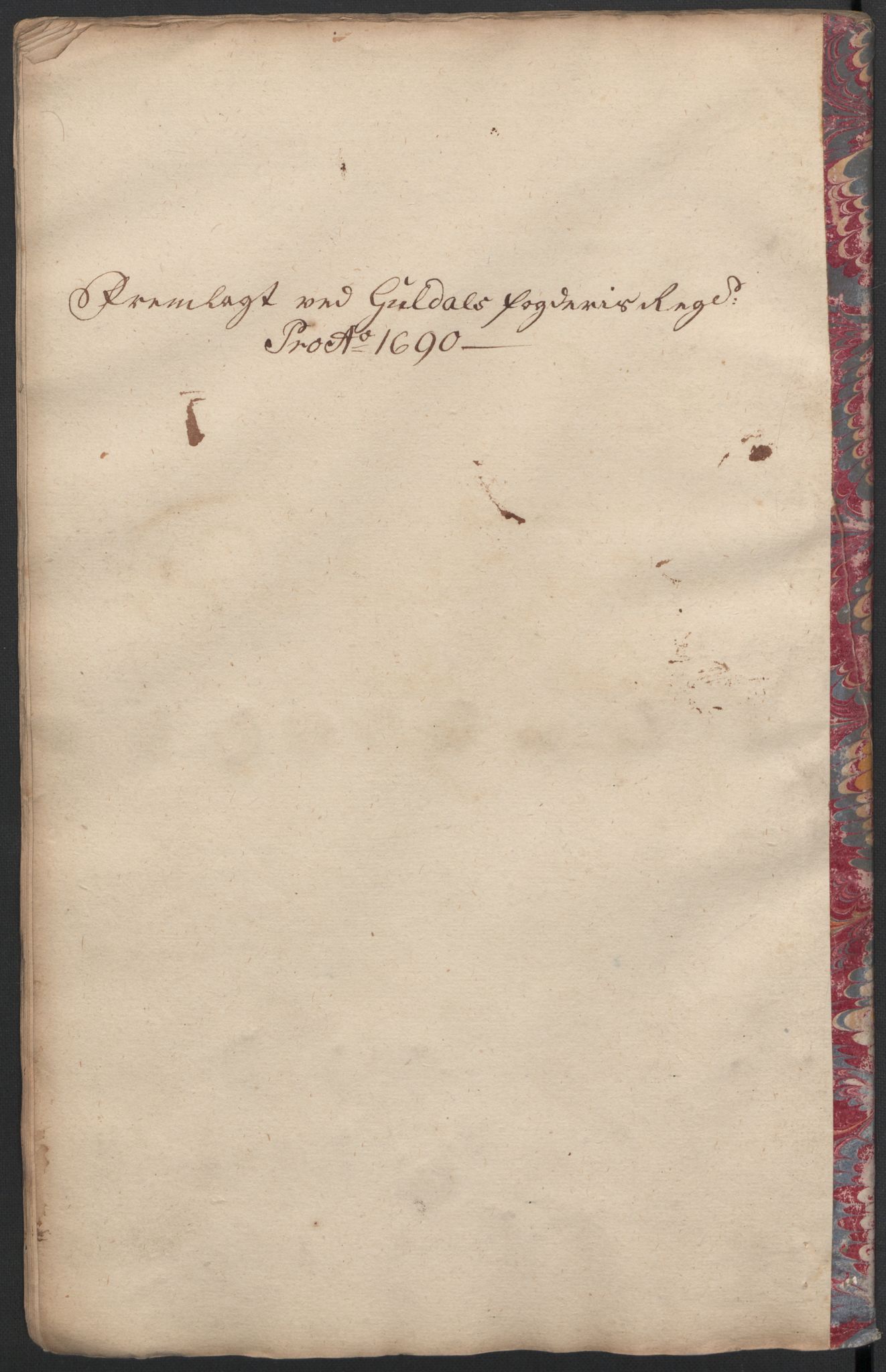 Rentekammeret inntil 1814, Reviderte regnskaper, Fogderegnskap, RA/EA-4092/R59/L3940: Fogderegnskap Gauldal, 1689-1690, p. 324