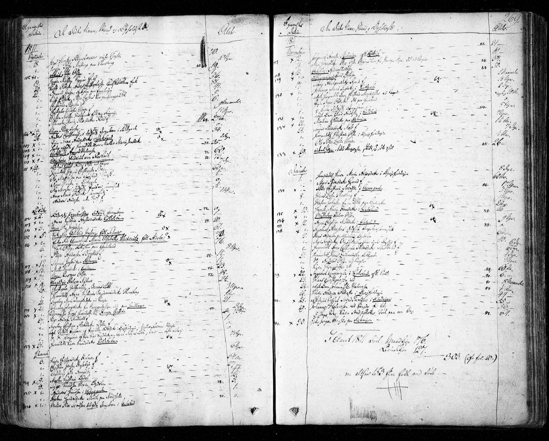 Aker prestekontor kirkebøker, SAO/A-10861/F/L0011: Parish register (official) no. 11, 1810-1819, p. 269