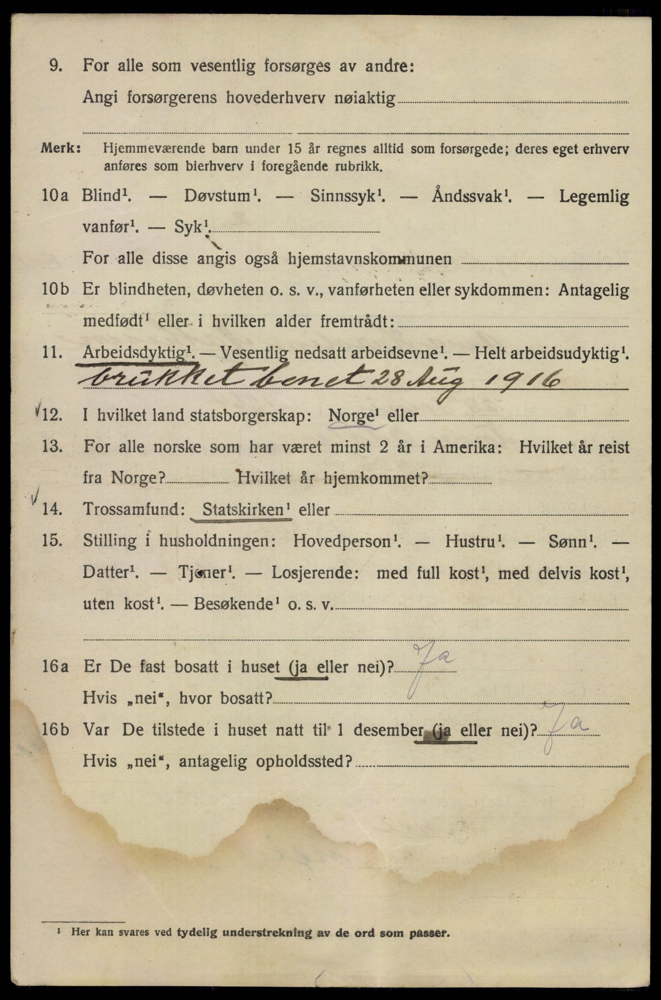 SAO, 1920 census for Kristiania, 1920, p. 174338