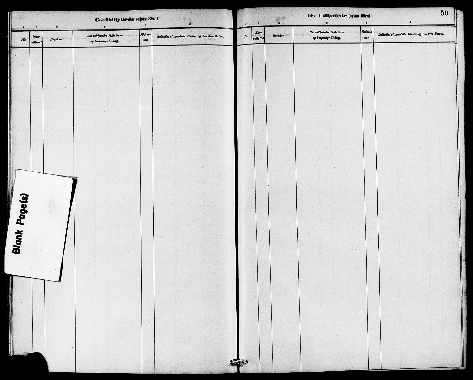 Rennesøy sokneprestkontor, AV/SAST-A -101827/H/Ha/Haa/L0008: Parish register (official) no. A 8, 1878-1890, p. 50