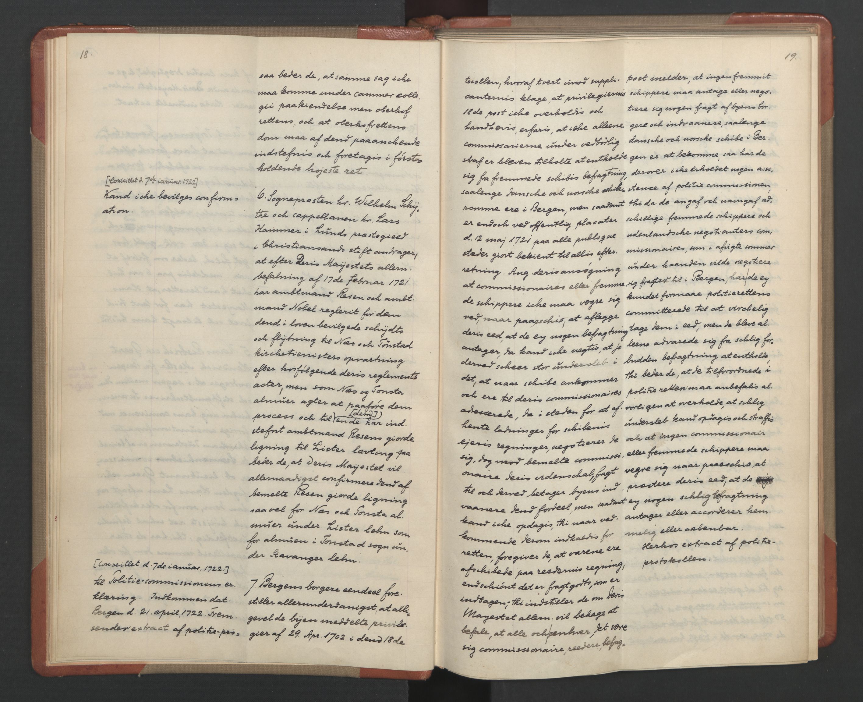 Avskriftsamlingen, AV/RA-EA-4022/F/Fa/L0085: Supplikker, 1722, p. 13