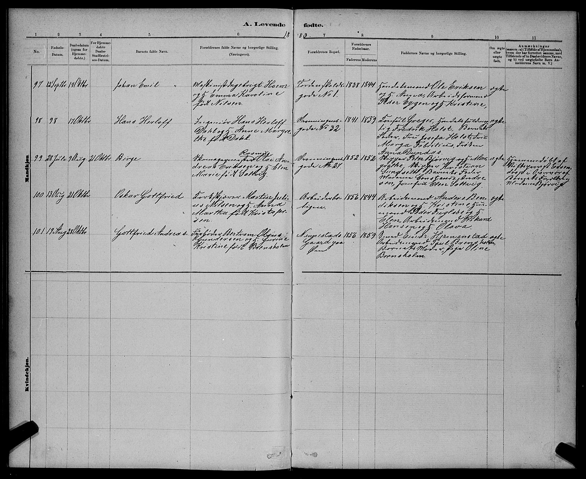 Ministerialprotokoller, klokkerbøker og fødselsregistre - Sør-Trøndelag, AV/SAT-A-1456/601/L0091: Parish register (copy) no. 601C09, 1878-1883