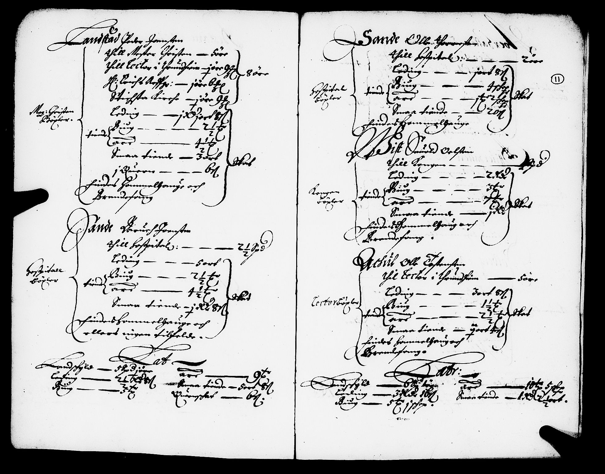 Rentekammeret inntil 1814, Realistisk ordnet avdeling, AV/RA-EA-4070/N/Nb/Nba/L0054: Stjørdal len, 1669, p. 10b-11a