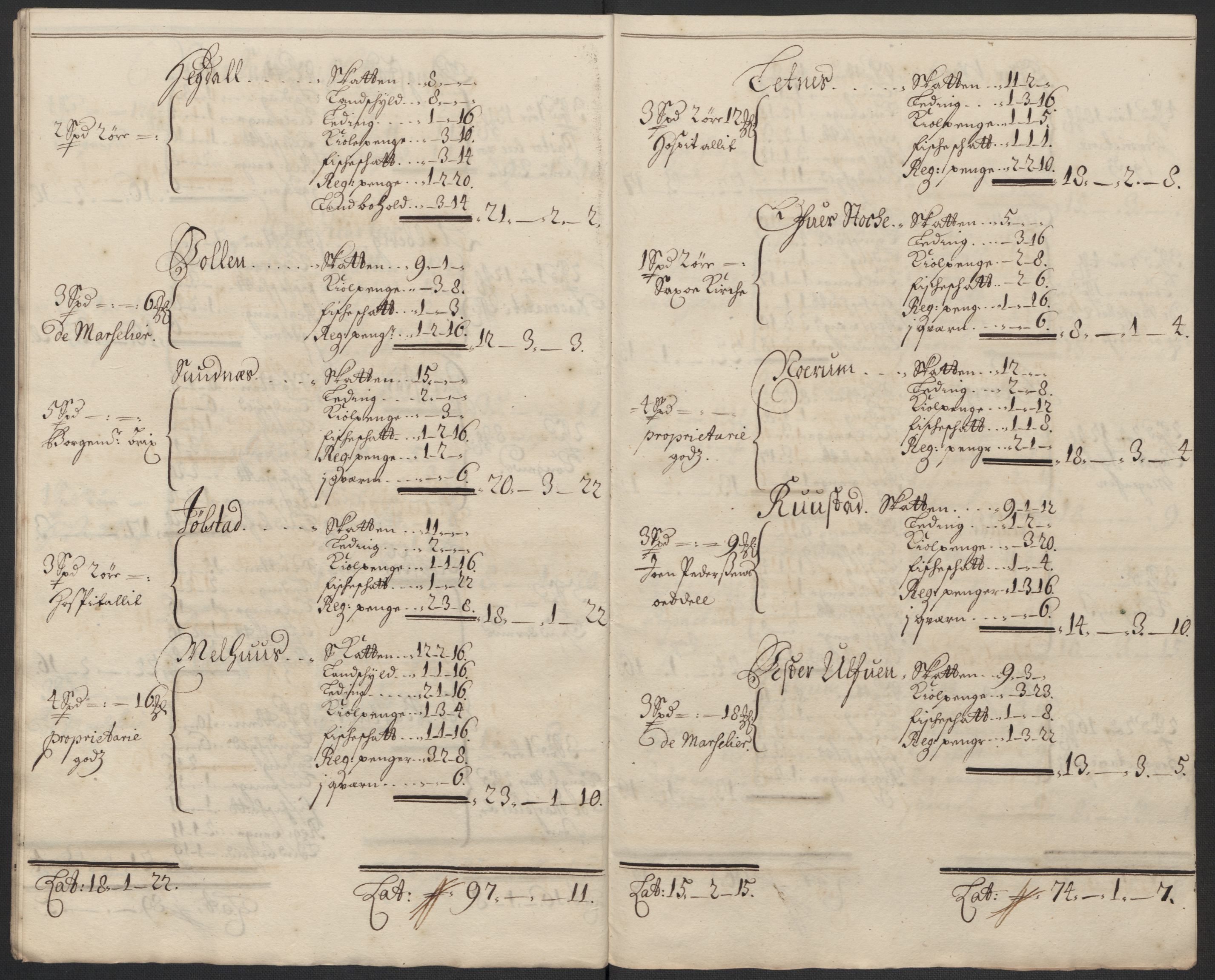 Rentekammeret inntil 1814, Reviderte regnskaper, Fogderegnskap, AV/RA-EA-4092/R63/L4310: Fogderegnskap Inderøy, 1698-1699, p. 197