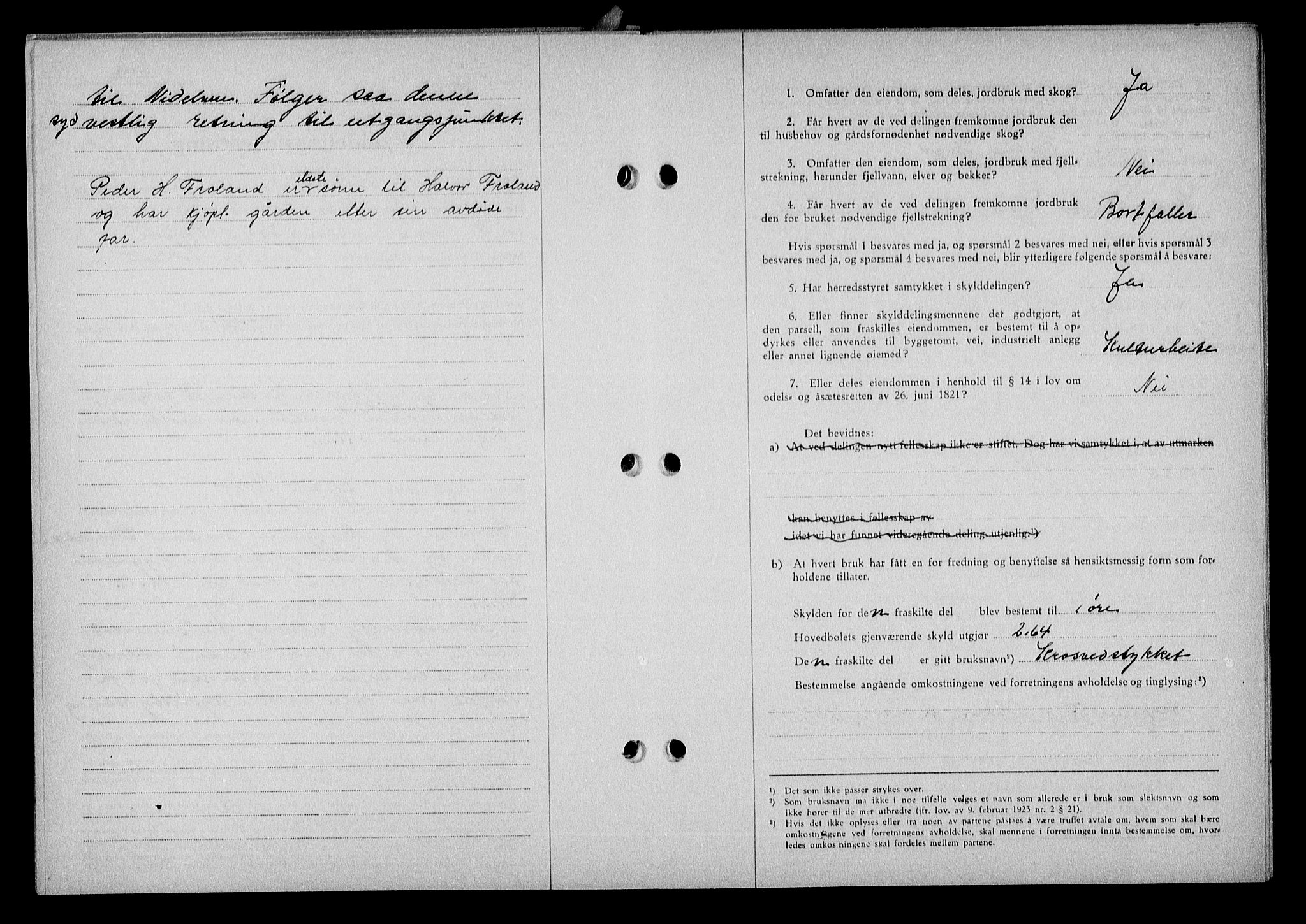 Nedenes sorenskriveri, AV/SAK-1221-0006/G/Gb/Gba/L0048: Mortgage book no. A-II, 1940-1941, Diary no: : 375/1941