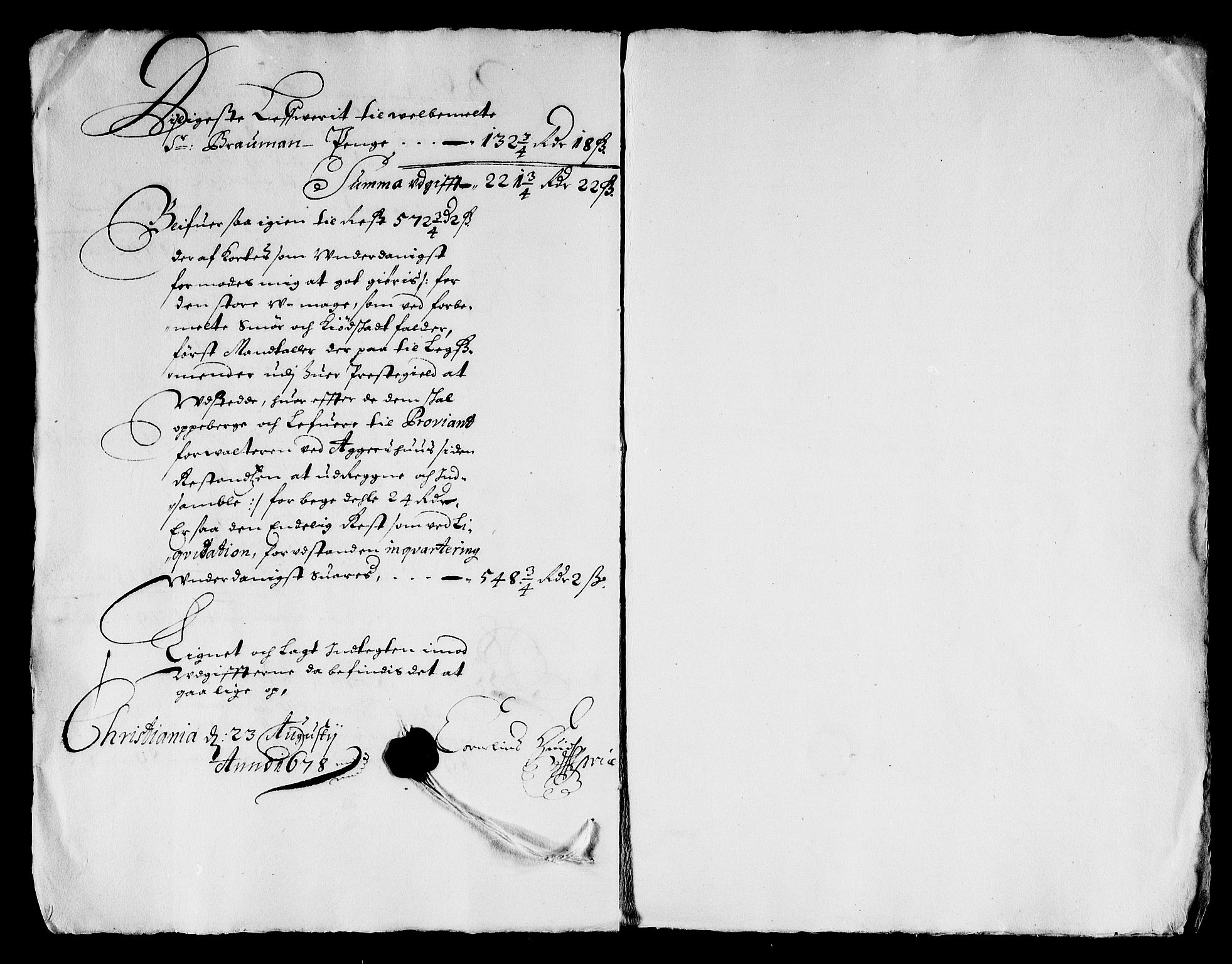 Rentekammeret inntil 1814, Reviderte regnskaper, Stiftamtstueregnskaper, Landkommissariatet på Akershus og Akershus stiftamt, AV/RA-EA-5869/R/Rb/L0133: Akershus stiftamt, 1677