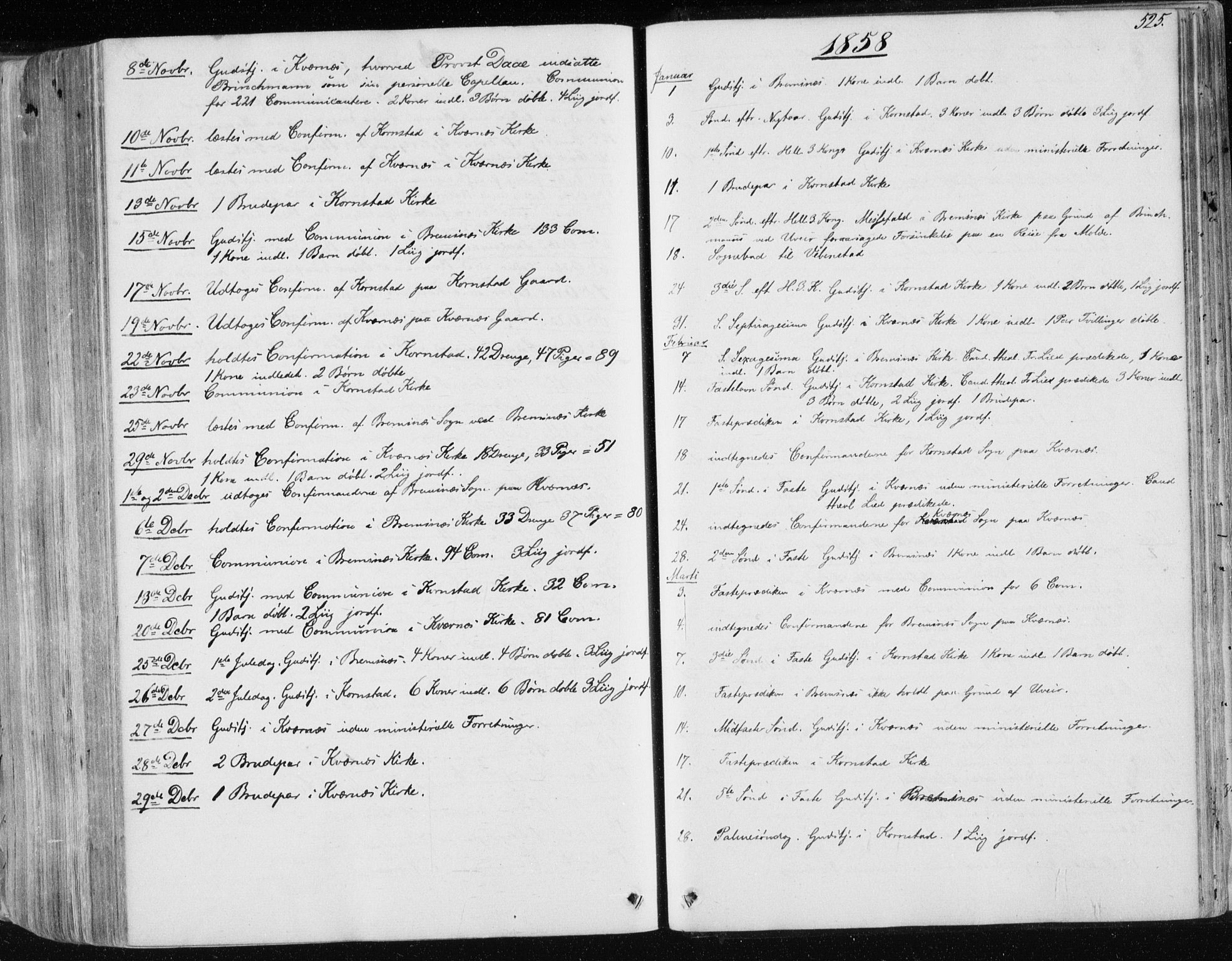 Ministerialprotokoller, klokkerbøker og fødselsregistre - Møre og Romsdal, AV/SAT-A-1454/568/L0804: Parish register (official) no. 568A11, 1854-1868, p. 525