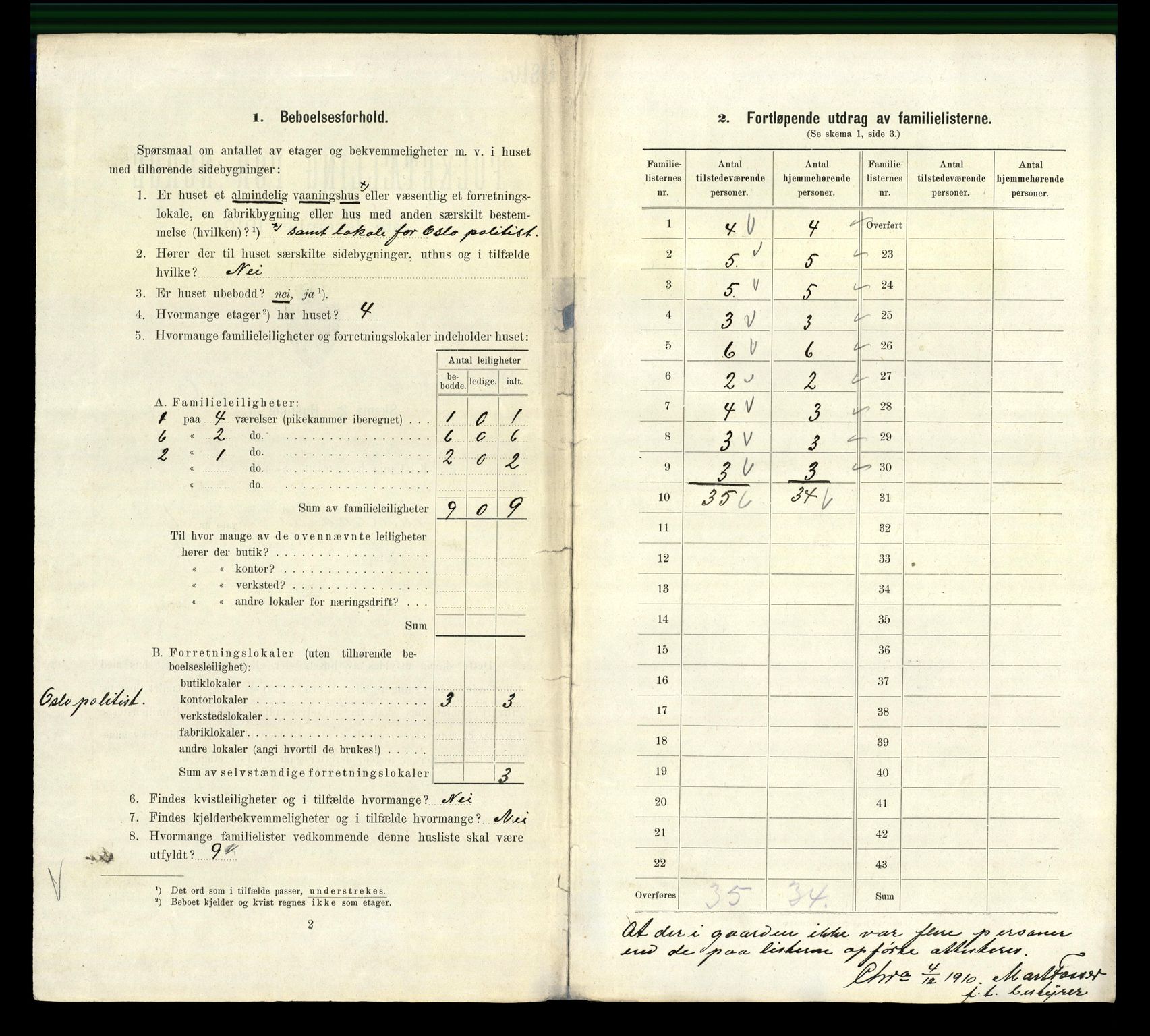 RA, 1910 census for Kristiania, 1910, p. 85288