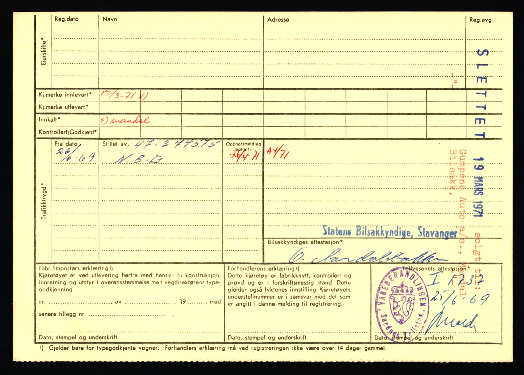 Stavanger trafikkstasjon, AV/SAST-A-101942/0/F/L0078: L-503000 - L-602908, 1930-1971, p. 510