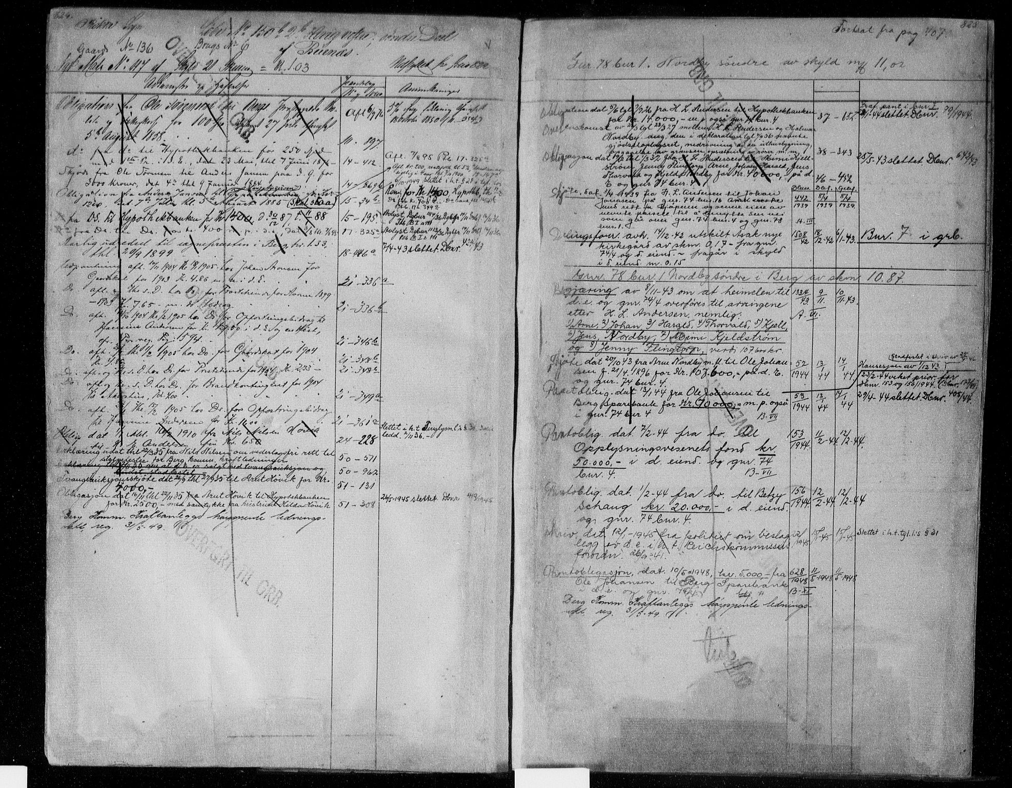 Idd og Marker sorenskriveri, AV/SAO-A-10283/G/Ga/Gac/L0004b: Mortgage register no. II 4b, 1848-1953, p. 824-825