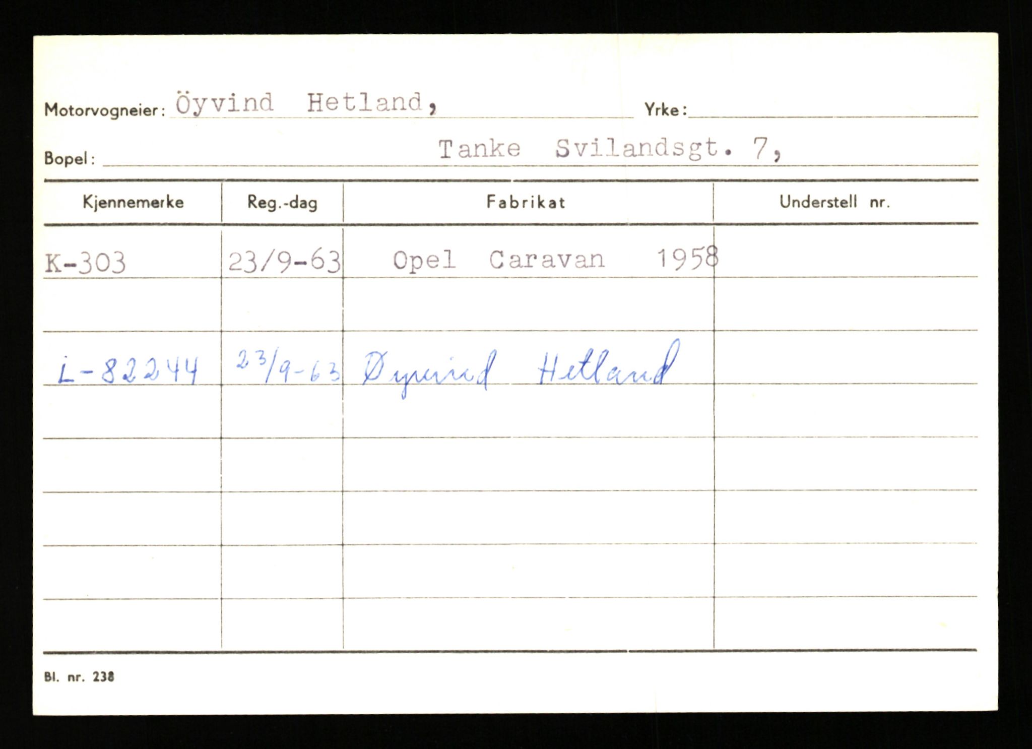 Stavanger trafikkstasjon, SAST/A-101942/0/G/L0001: Registreringsnummer: 0 - 5782, 1930-1971, p. 153