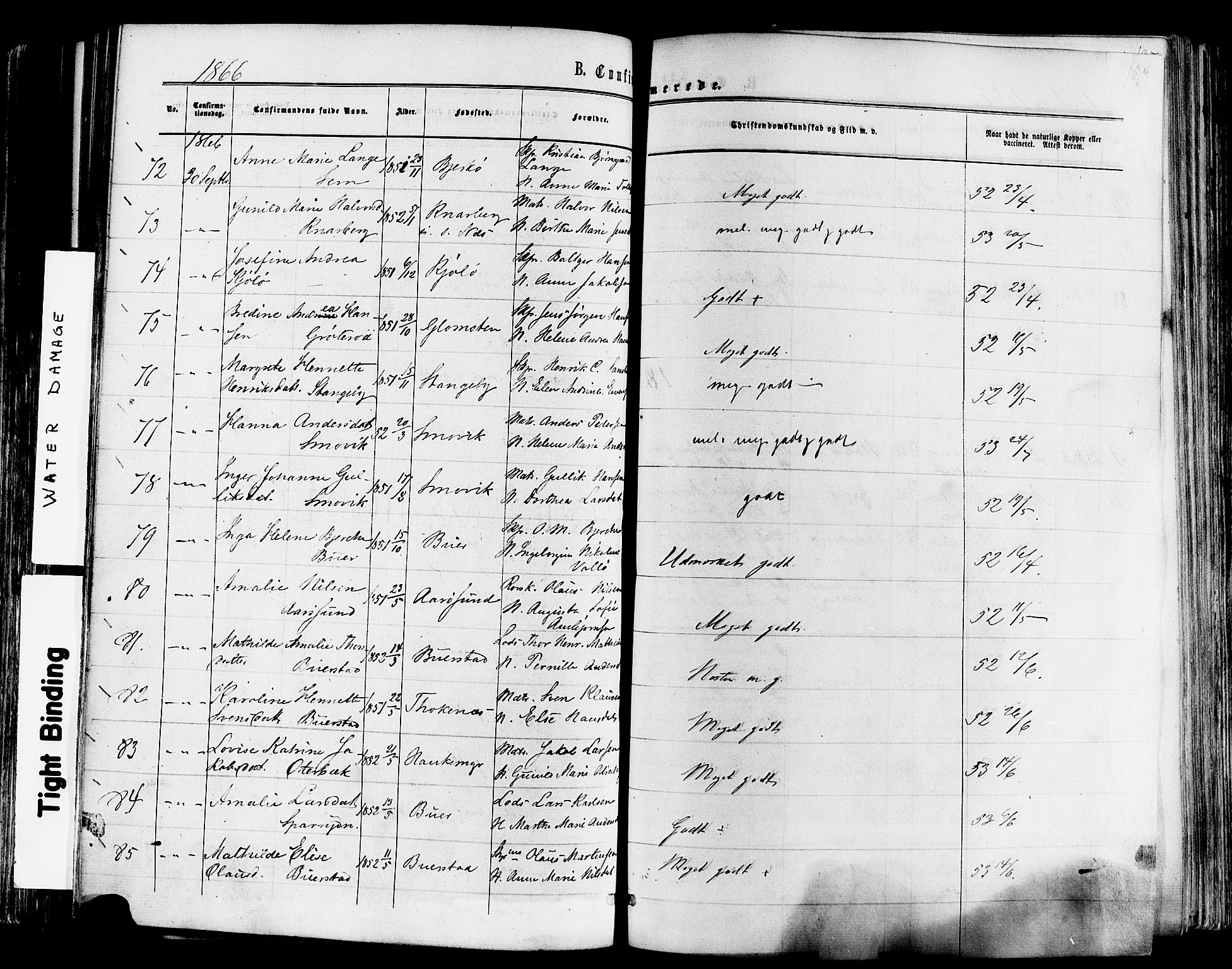 Nøtterøy kirkebøker, AV/SAKO-A-354/F/Fa/L0007: Parish register (official) no. I 7, 1865-1877, p. 193