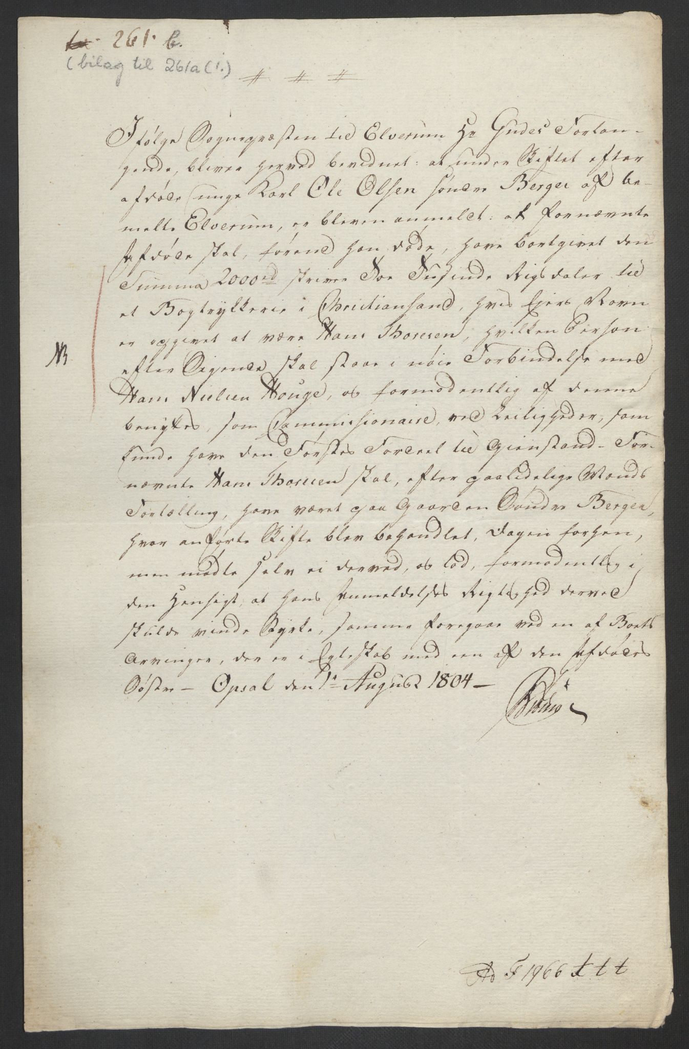 Justisdepartementet, Kommisjon i saken mot Hans Nielsen Hauge 1804, AV/RA-S-1151/D/L0003: Hans Nielsen Hauges sak, 1813, p. 557