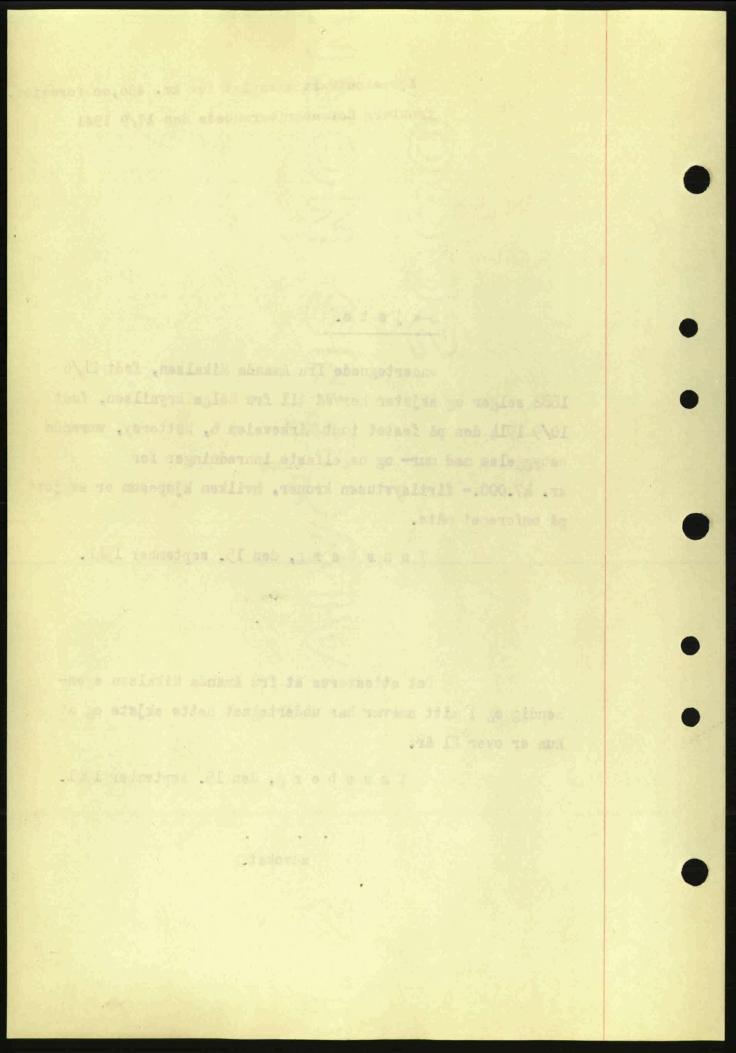 Tønsberg sorenskriveri, AV/SAKO-A-130/G/Ga/Gaa/L0010: Mortgage book no. A10, 1941-1941, Diary no: : 2416/1941