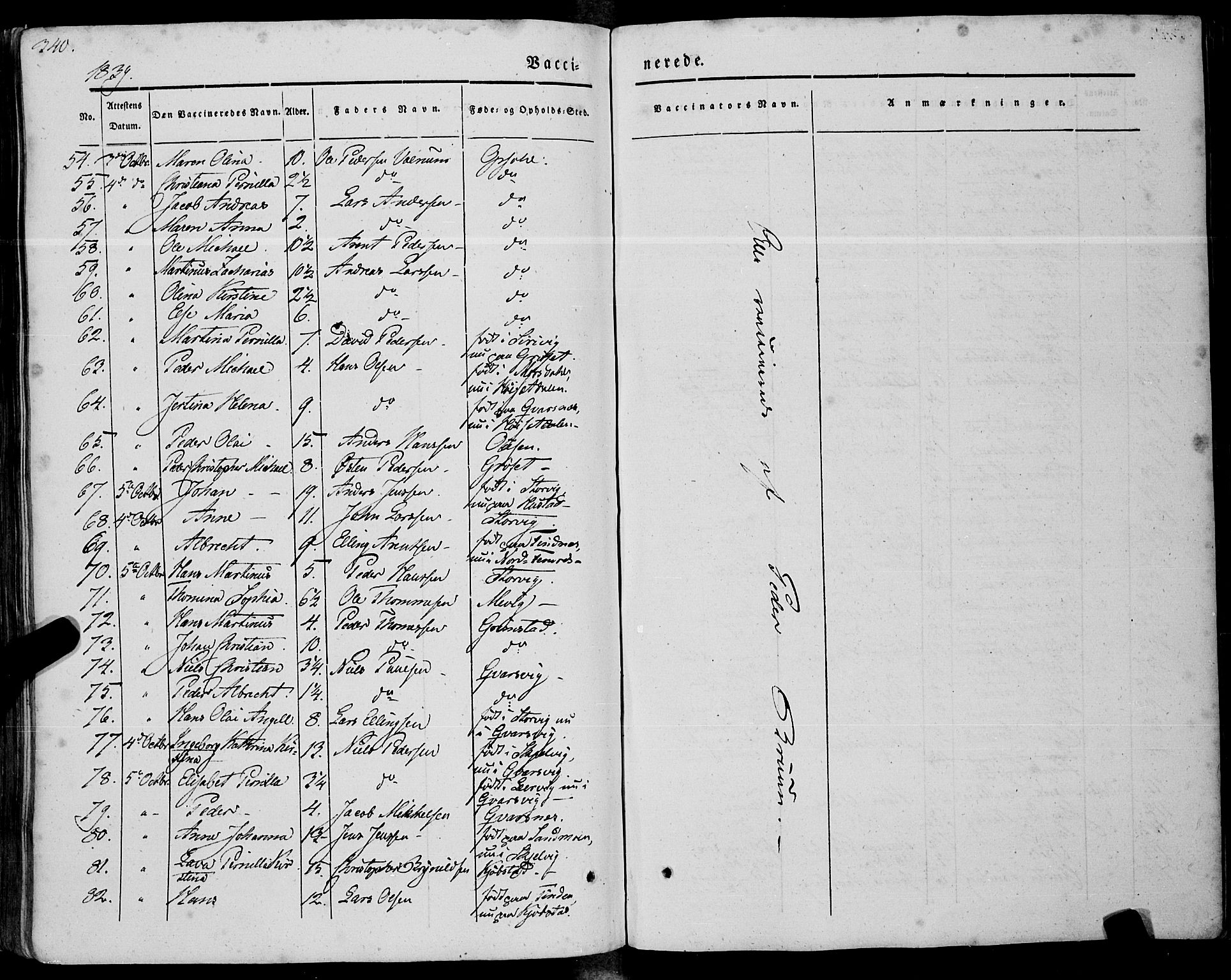 Ministerialprotokoller, klokkerbøker og fødselsregistre - Nordland, AV/SAT-A-1459/805/L0097: Parish register (official) no. 805A04, 1837-1861, p. 340