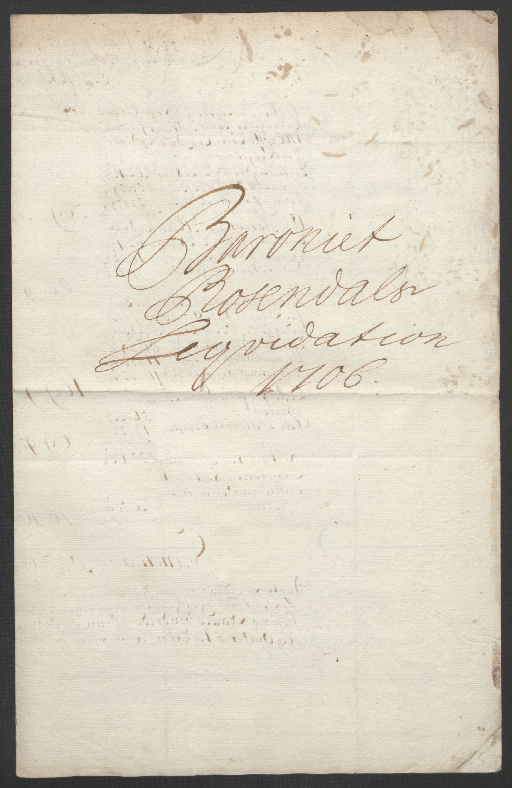 Rentekammeret inntil 1814, Reviderte regnskaper, Fogderegnskap, RA/EA-4092/R49/L3138: Fogderegnskap Rosendal Baroni, 1691-1714, p. 189