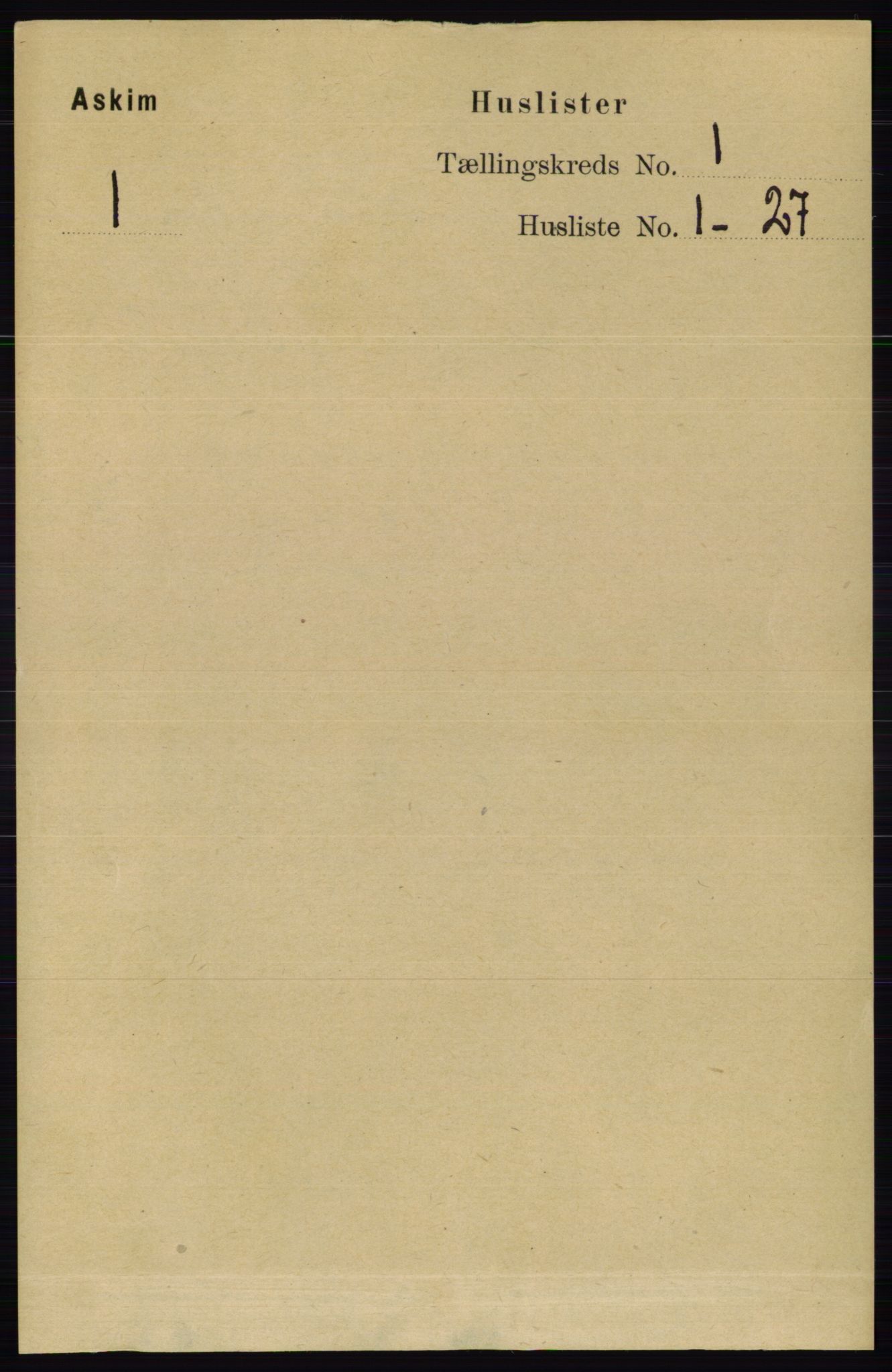 RA, 1891 census for 0124 Askim, 1891, p. 41