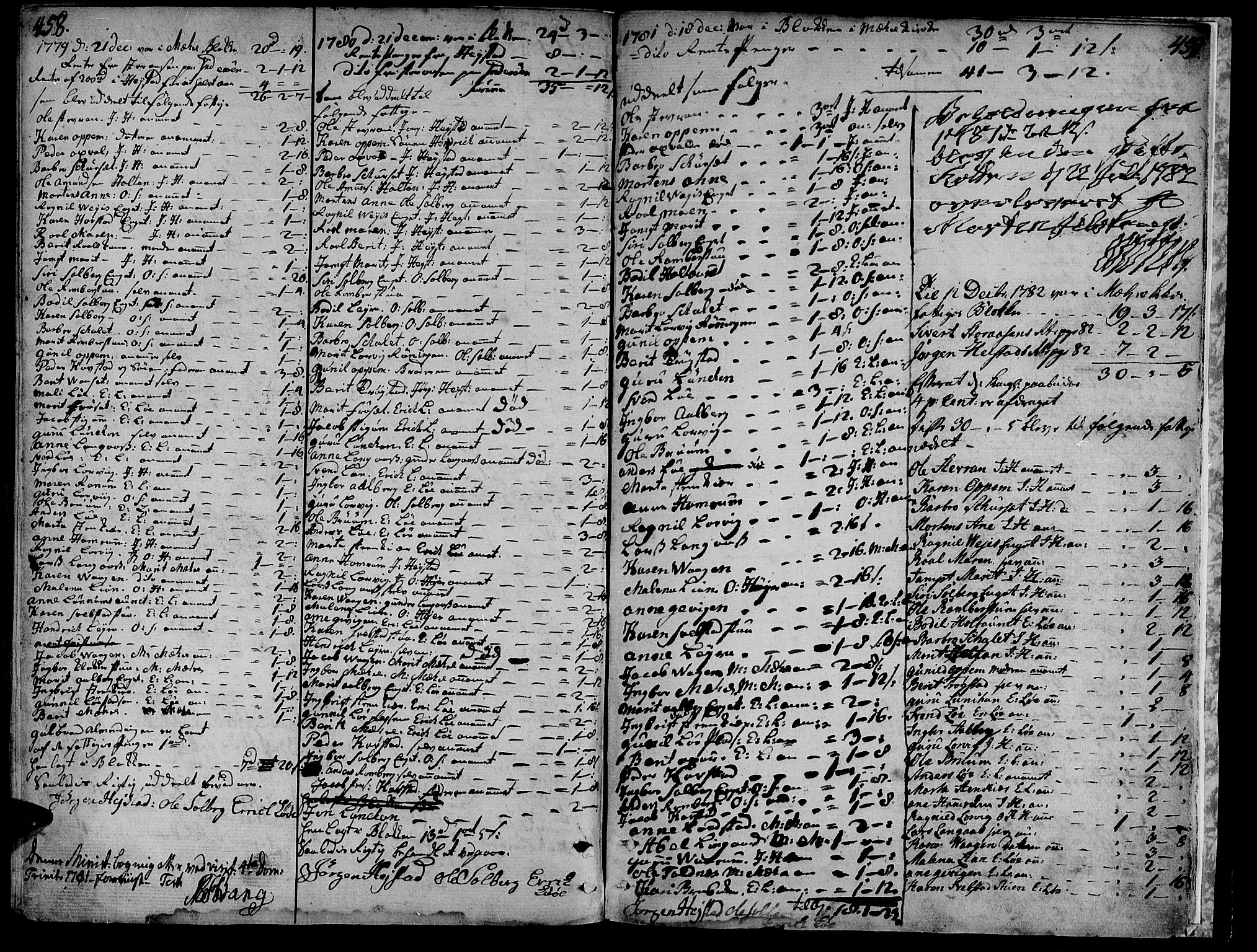 Ministerialprotokoller, klokkerbøker og fødselsregistre - Nord-Trøndelag, SAT/A-1458/735/L0331: Parish register (official) no. 735A02, 1762-1794, p. 458-459