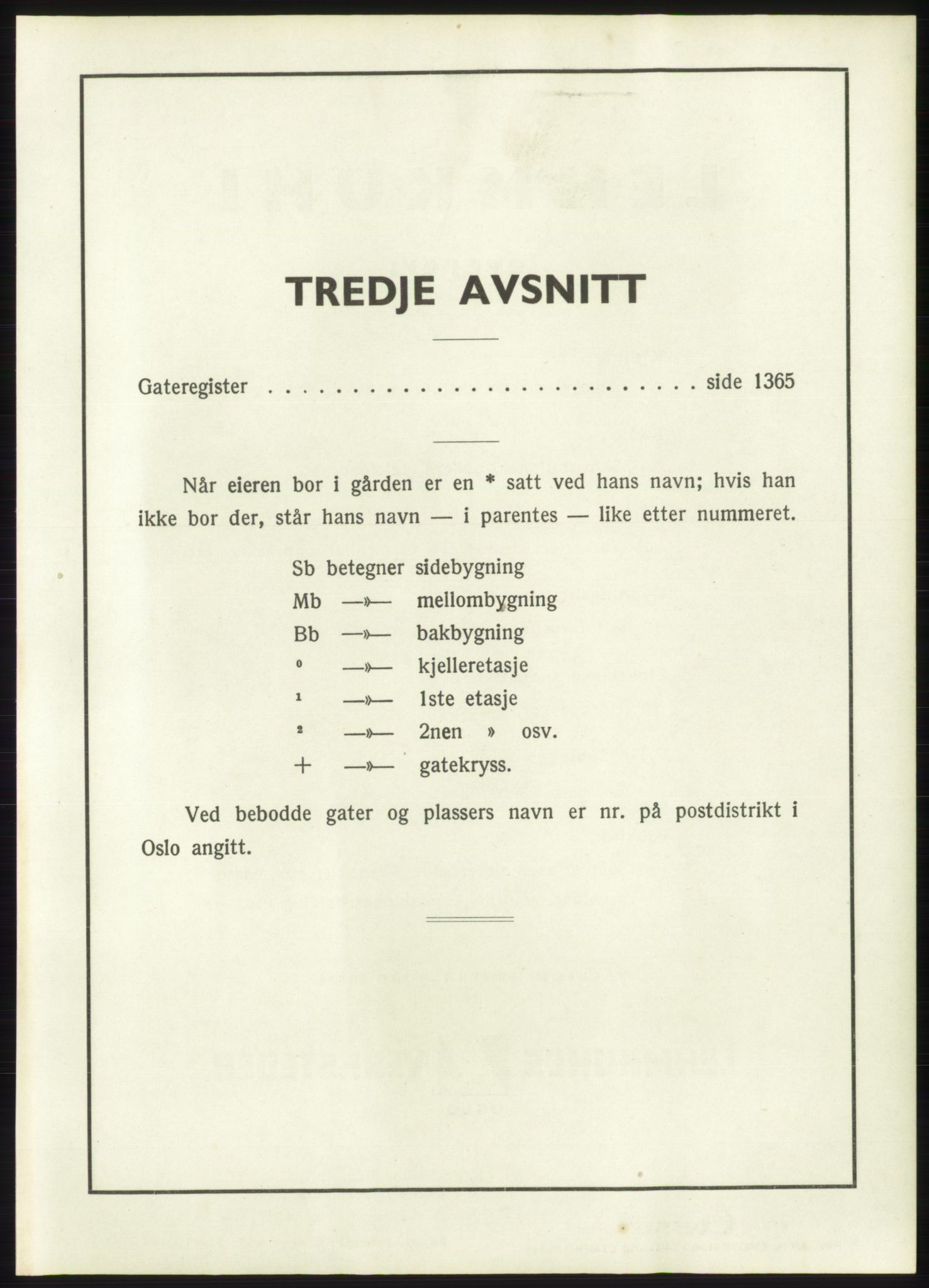 Kristiania/Oslo adressebok, PUBL/-, 1946