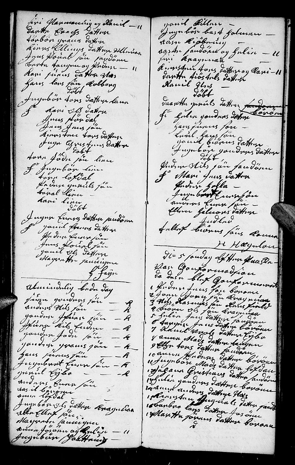 Dypvåg sokneprestkontor, AV/SAK-1111-0007/F/Fb/Fba/L0005: Parish register (copy) no. B 5, 1732-1746, p. 109